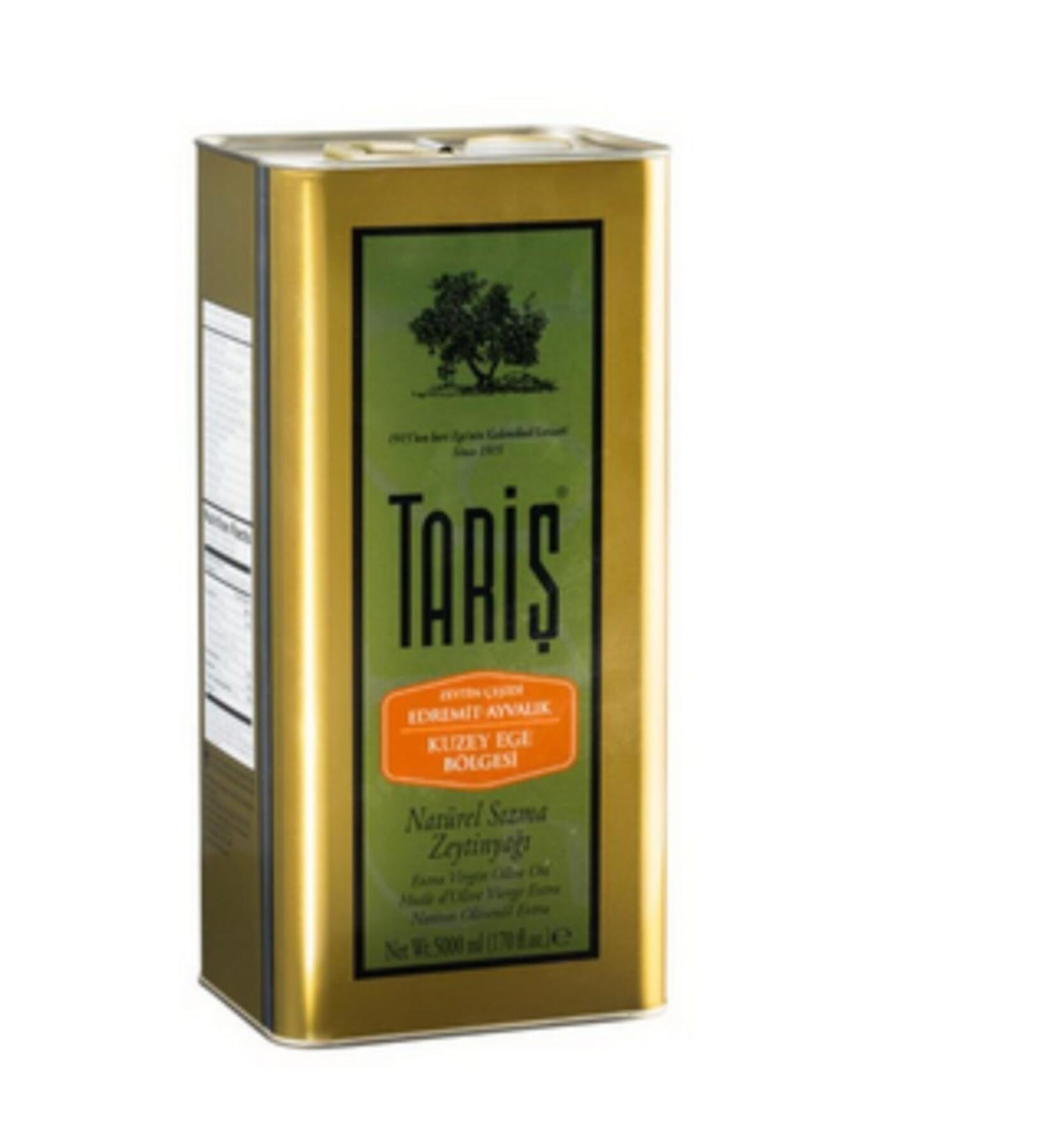 Tari Northern Aegean Natural Extra Virgin Olive Oil 5 Liters 1% VAT Included