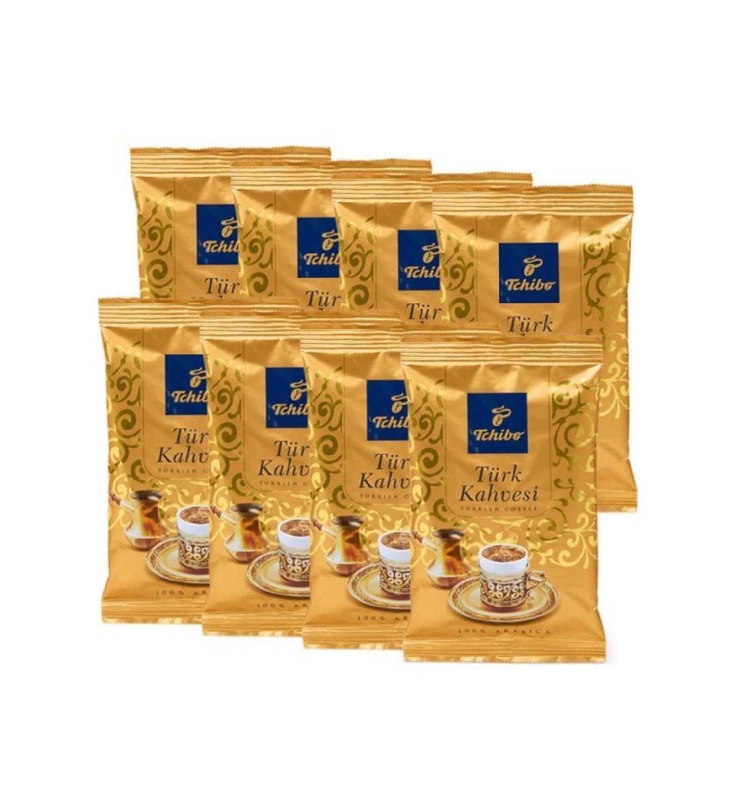 Tchibo Turkish Coffee 100 gr * 8 Packs (800 gr)