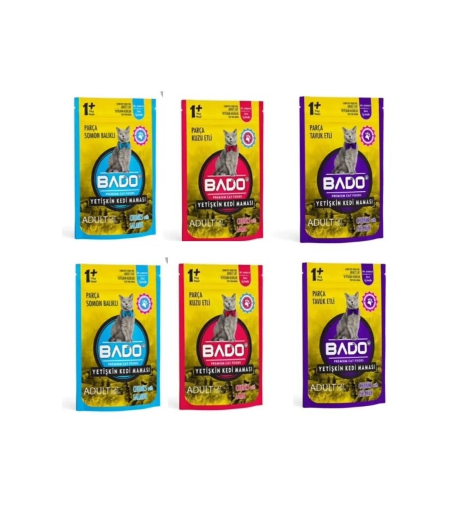 Bado Mixed Wet Food 85g*6