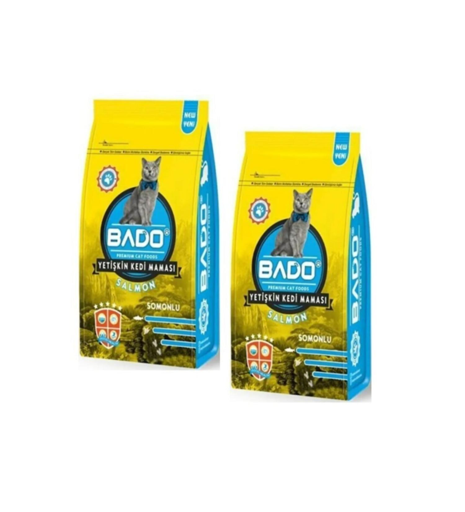 Bado Dry Cat Food Salmon 500g*2