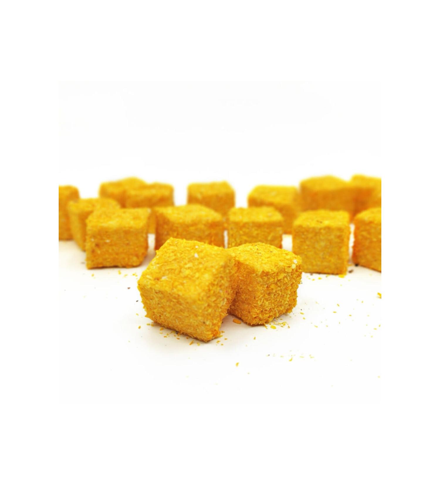 Ozgur Nuts Caramel Filled Cube Turkish Delight 1000 Gr