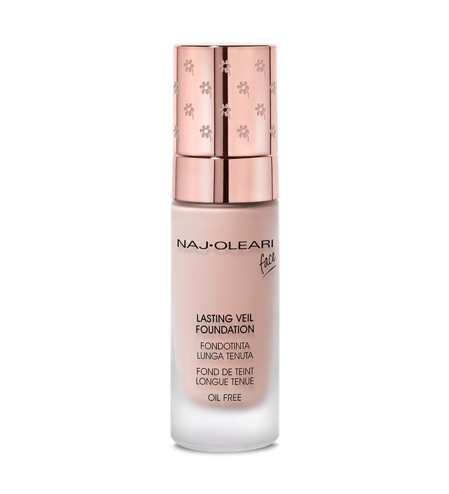 Naj Oleari Lasting Veil Foundation Natural Rose Long-Lasting Liquid Foundation - Buy Online on GoSupps.com