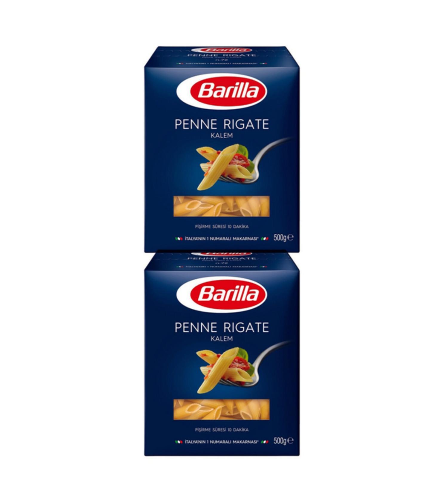 Barilla Penne Rigate Pencil Pasta 500 Gr x2pcs