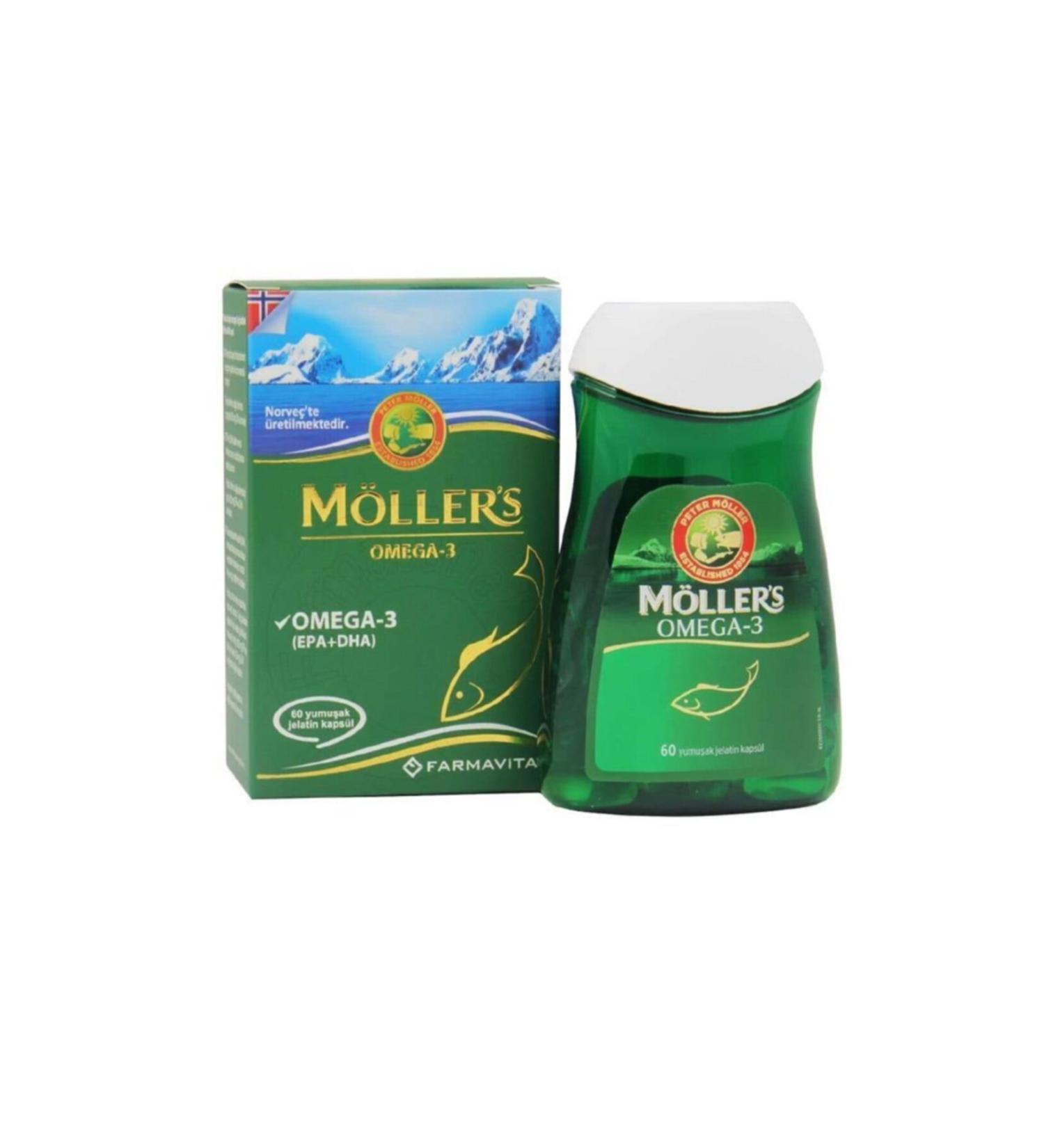 m ller S Omega-3 Food Supplement 60 Softgels