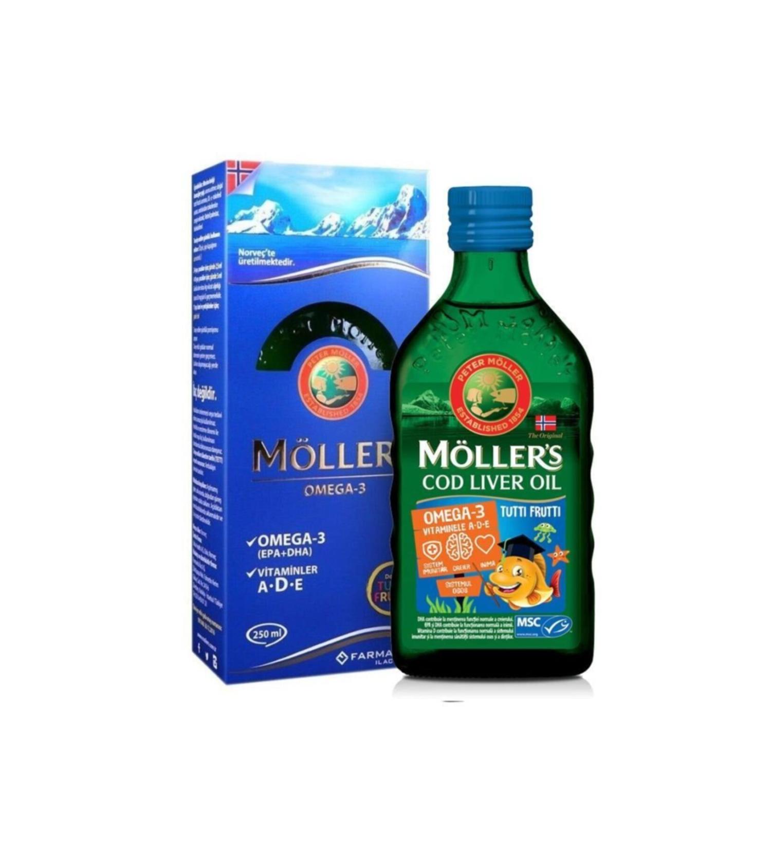 m ller S Omega-3 Fish Oil Liquid Form 250 Ml