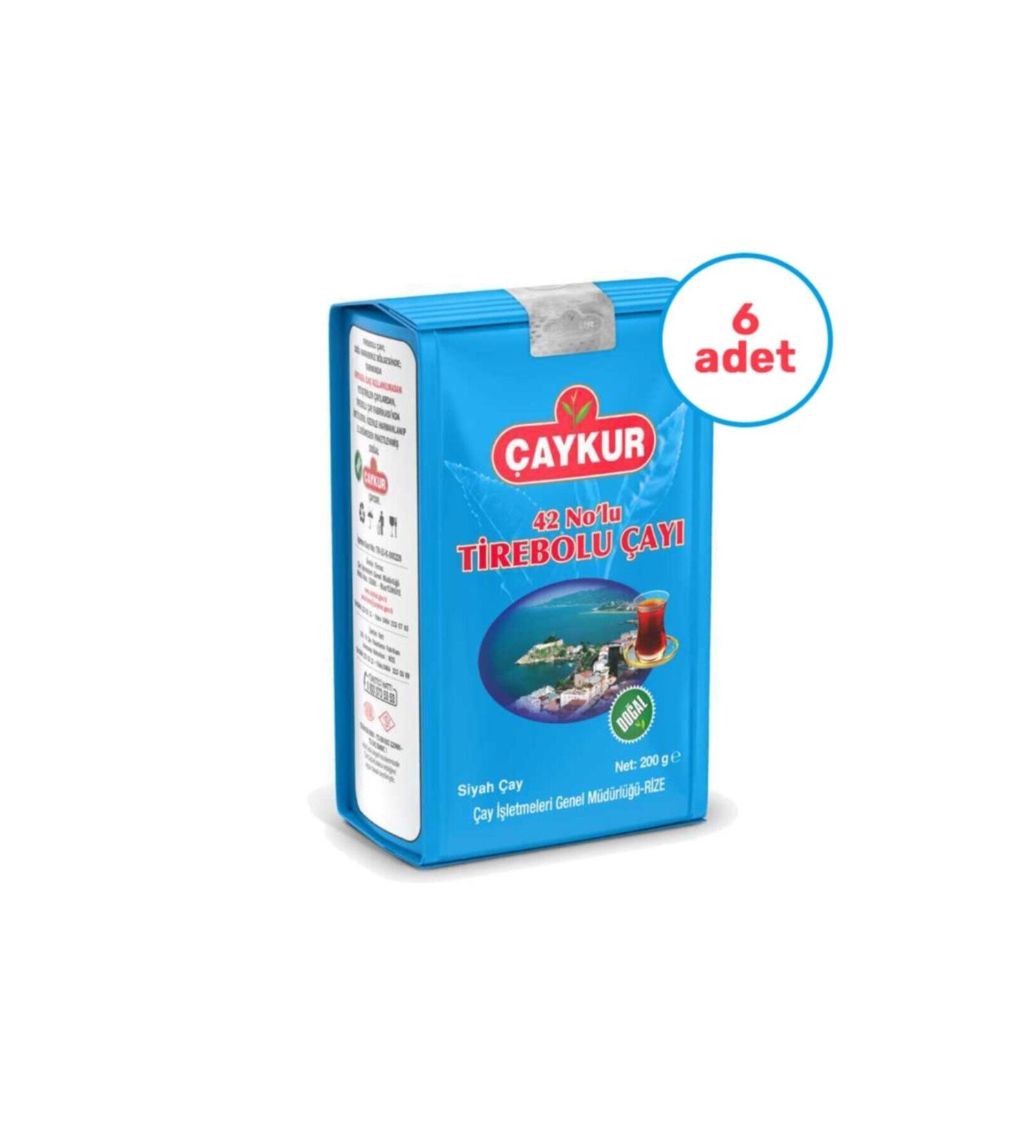 aykur No. 42 Tirebolu Black Loose Tea 6 X 500 G