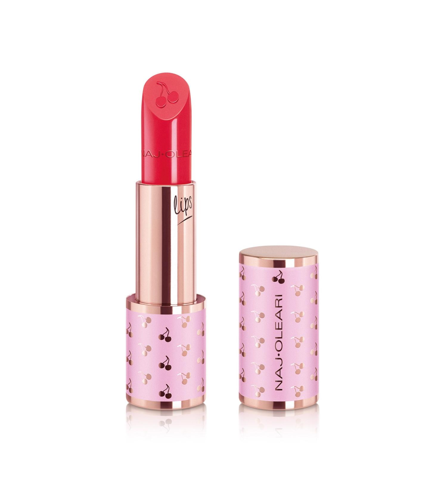 Naj Oleari Creamy Delight Lipstick Geranium Red Red Shiny Lipstick - Buy Online on GoSupps.com