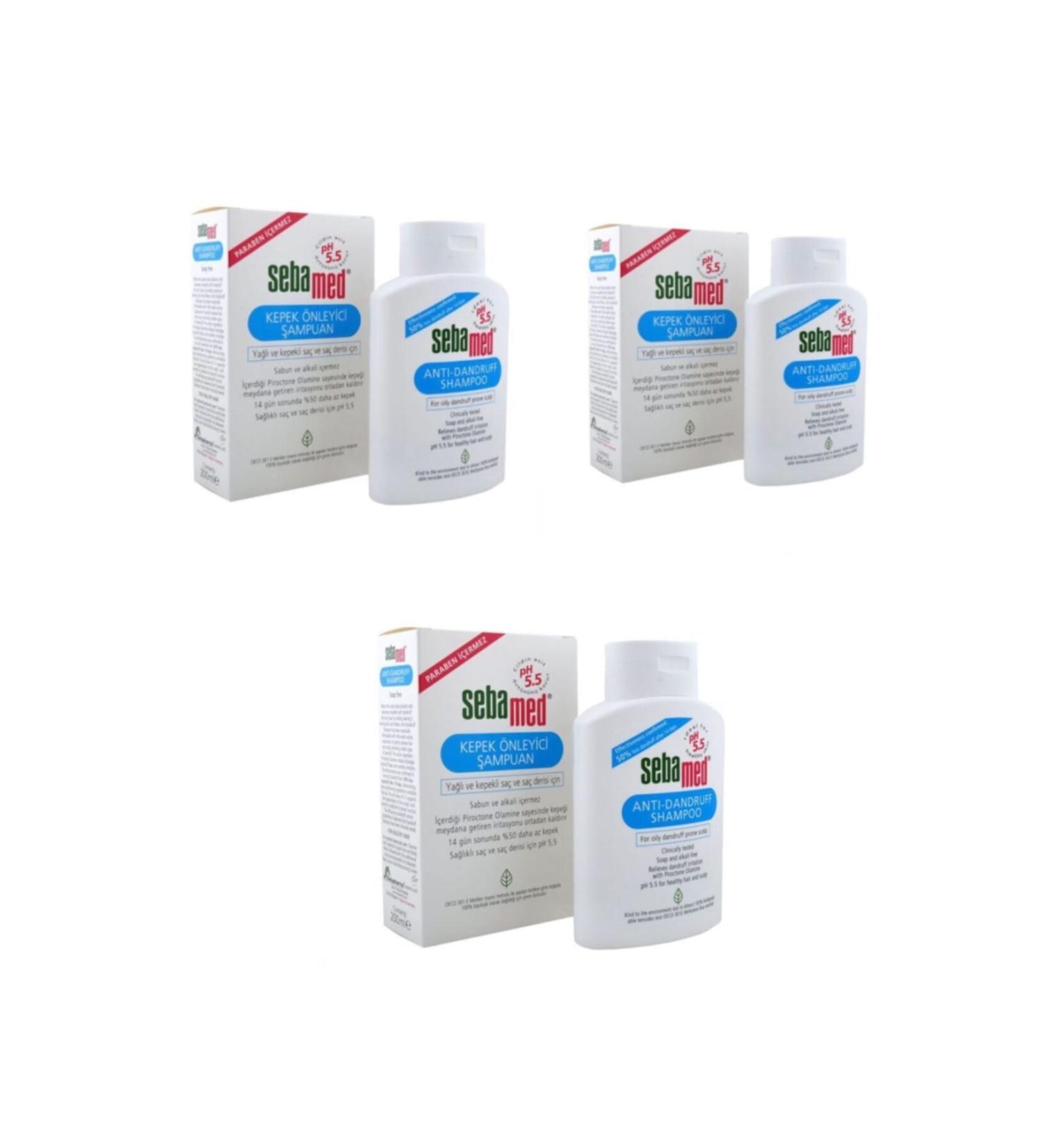 Sebamed Anti-Dandruff Shampoo 200 ml x3 Pieces