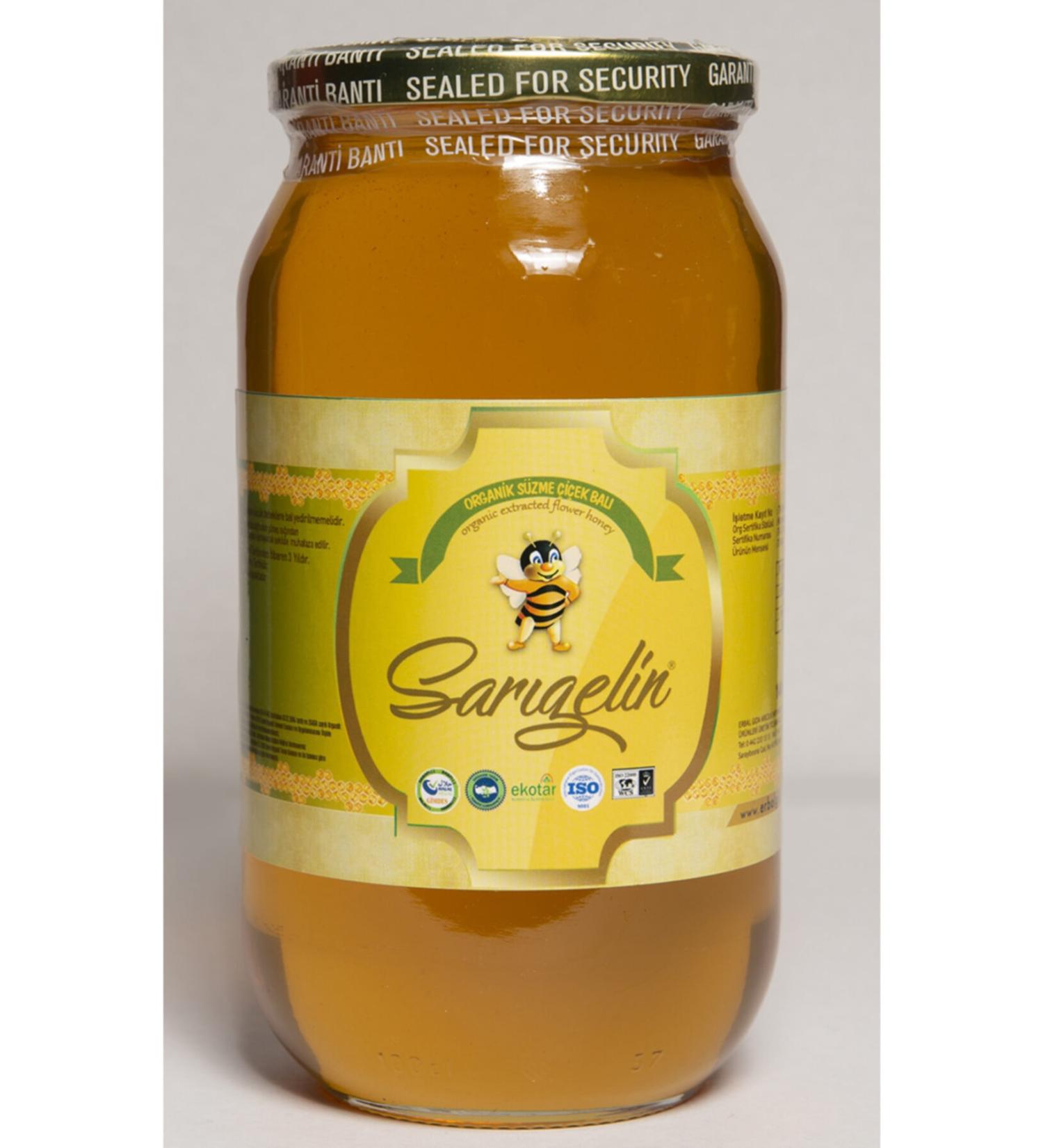 Sar gelin Organic Flower Honey 1400 Gr