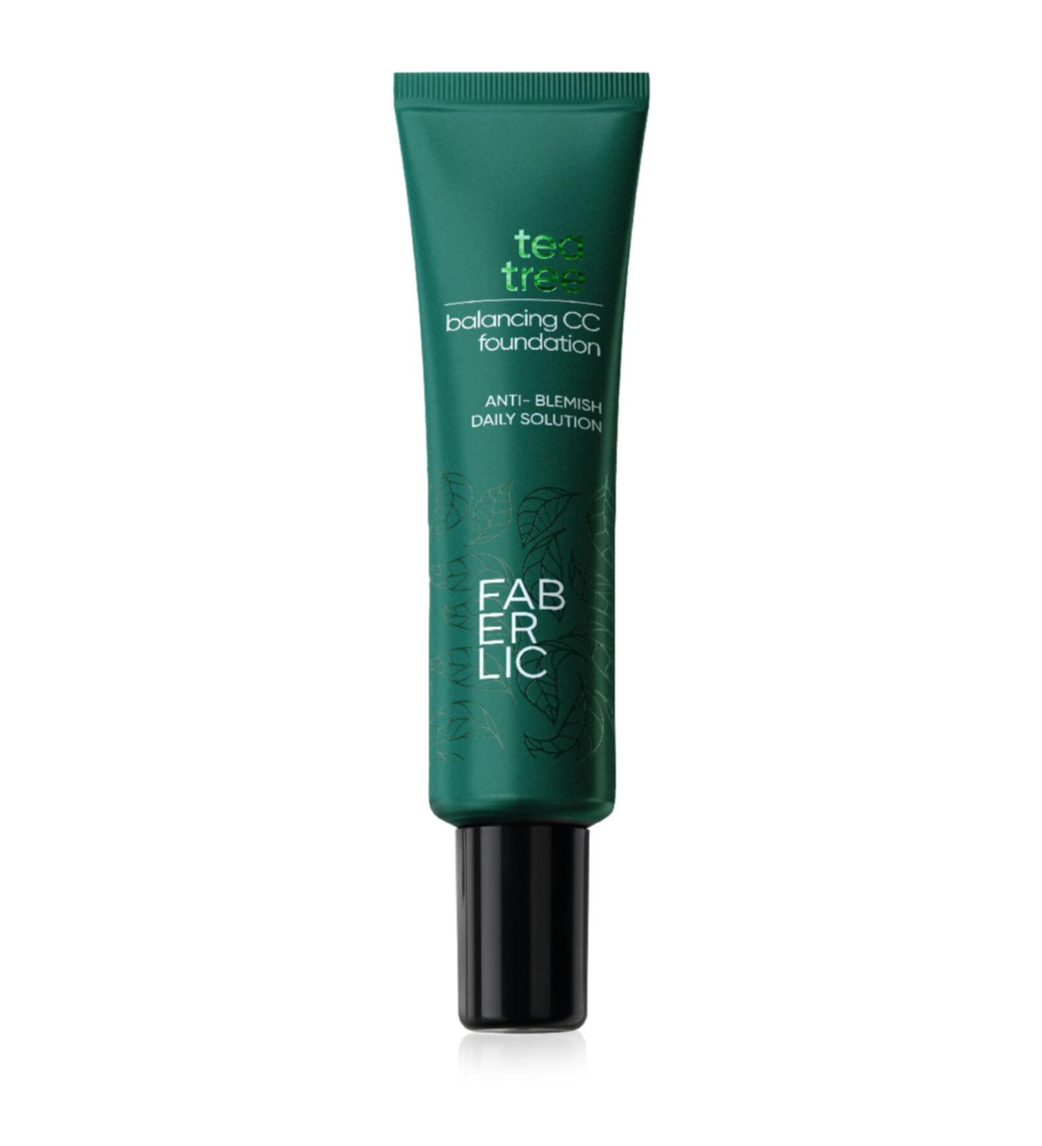 Faberlic Glam Team CC Foundation Tea Tree Balancing - Golden Beige - Buy Online on GoSupps.com