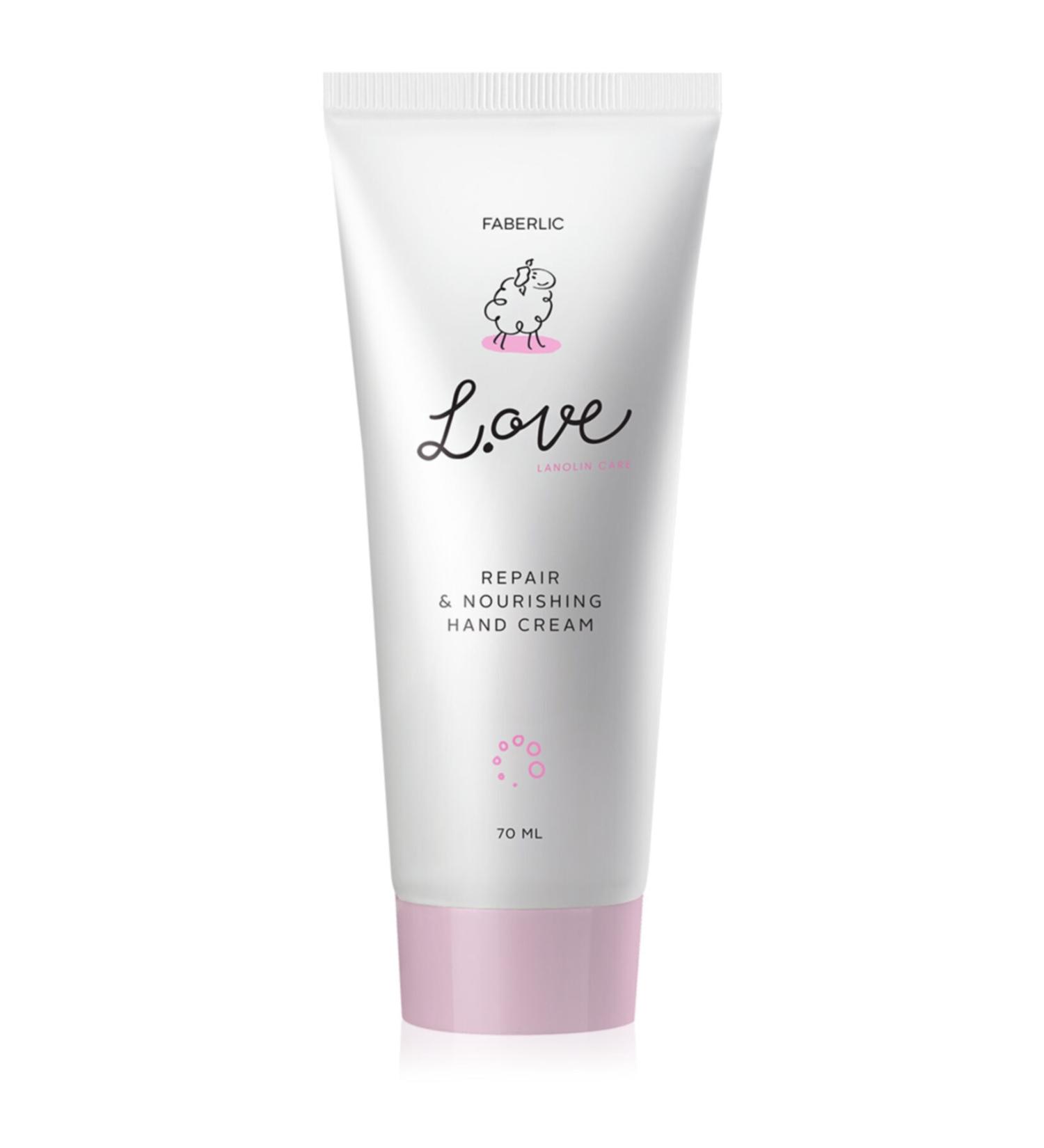 Faberlic L.ove Series Nourishing and Regenerating Hand Cream