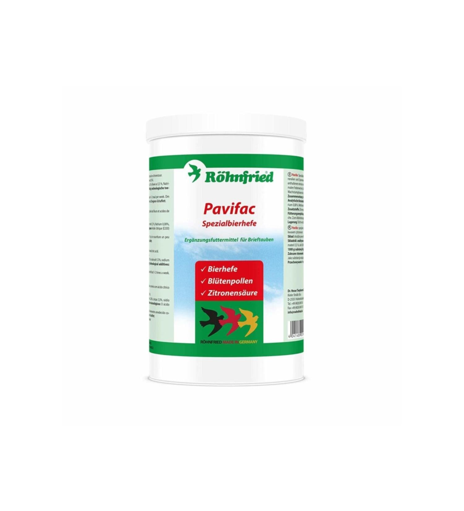 R hnfried Pavifac Pollen Brewer's Yeast 250gr Split