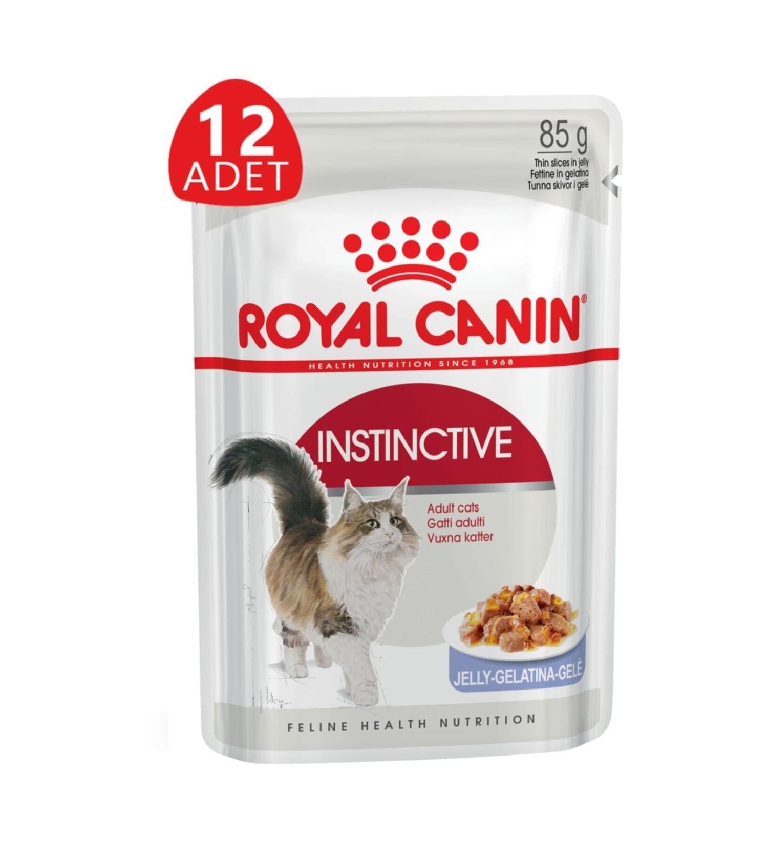 Royal Canin Instinctive Jelly Cat Food 85 Gr X 12 Pieces