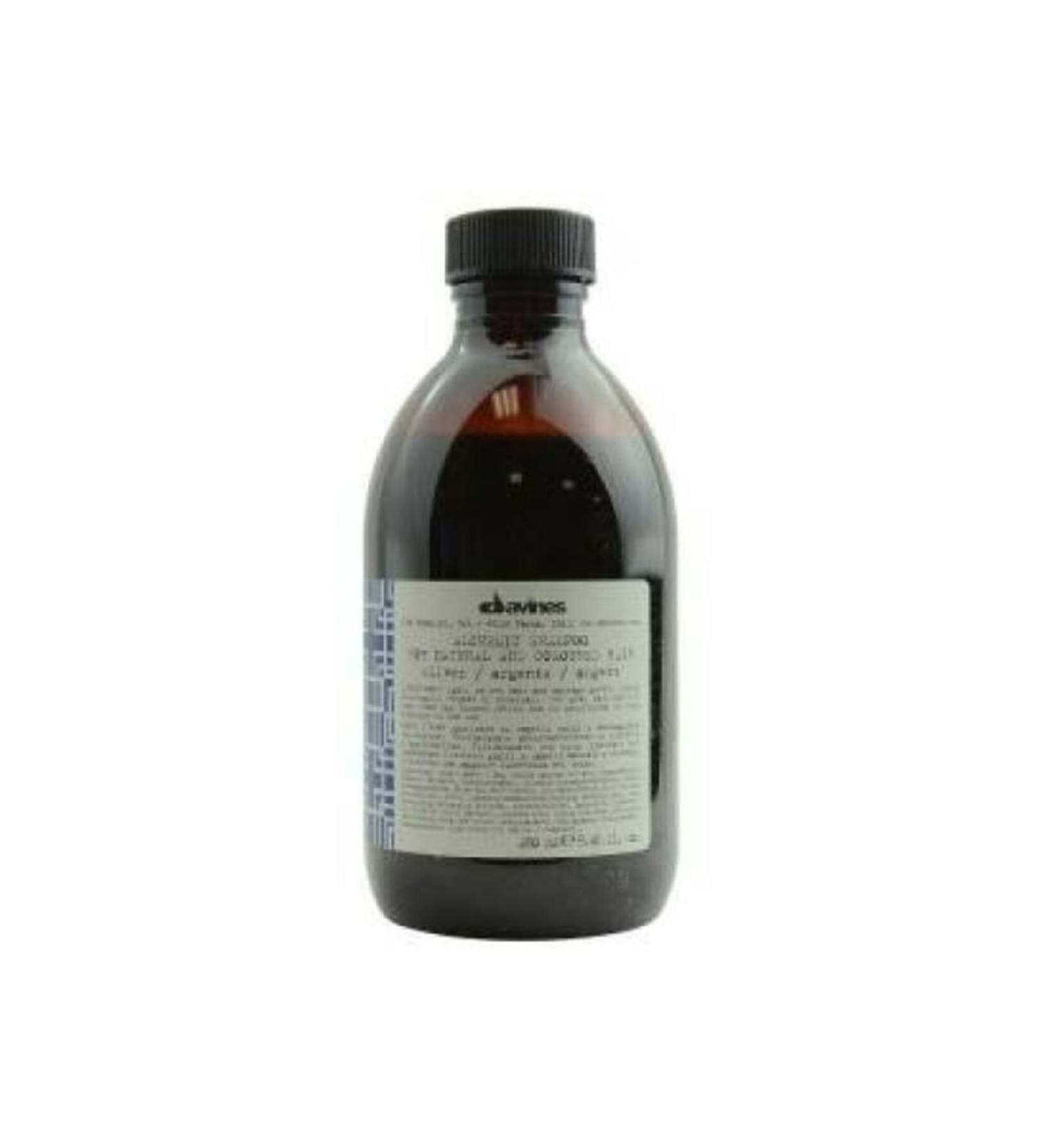 Davines Alchemic Platinum Blonde Silver Shampoo for Grey Hair 250 Ml
