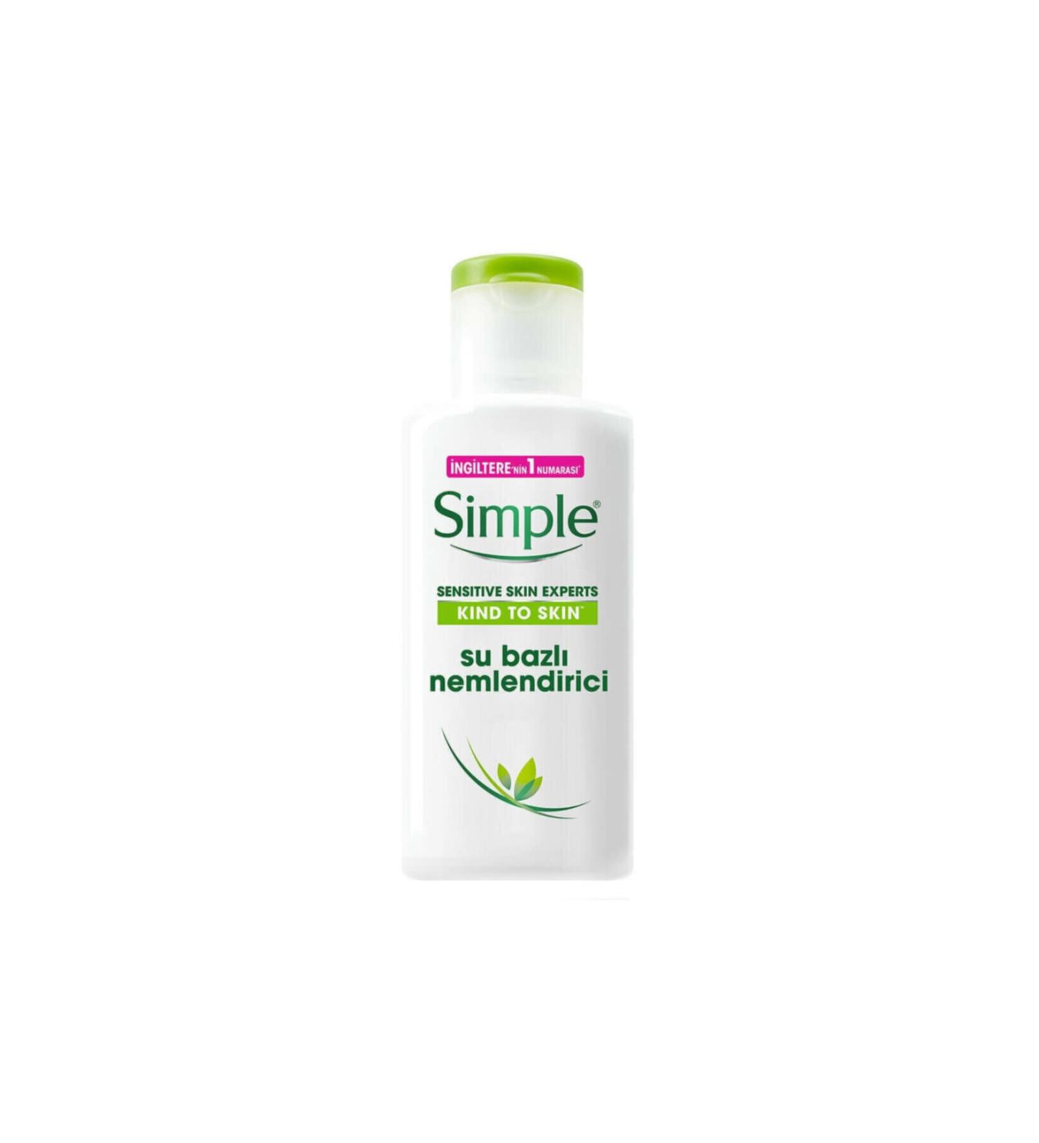 Simple 12 Hour Effective Water Based Moisturizing Cream 125 Ml