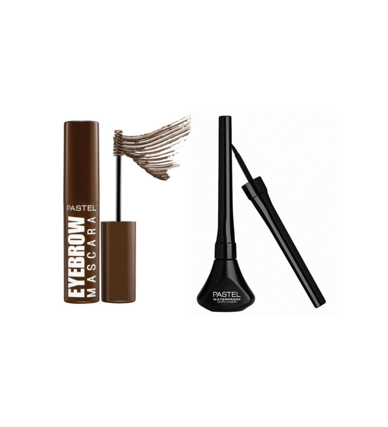 Pastel Waterproof Dipliner and Brown Eyebrow Mascara No 23 5 ml