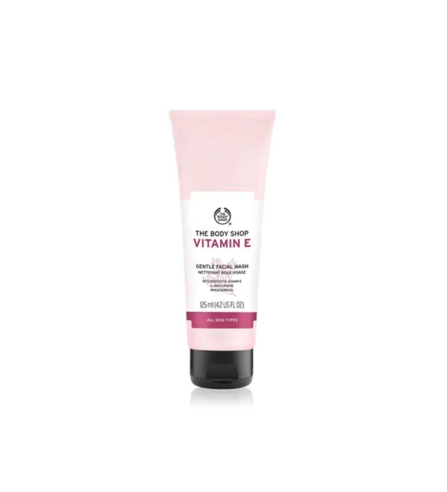 THE BODY SHOP Vitamin E - Face Wash Gel 125ml - Buy Online on GoSupps.com