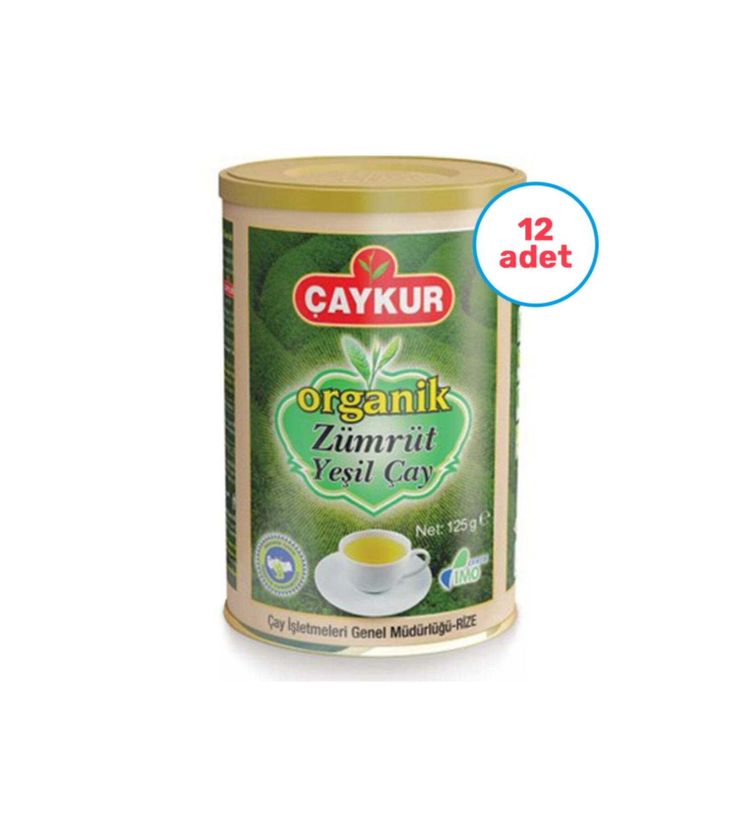 aykur 12 Organic Emerald Green Tea 125 Gr