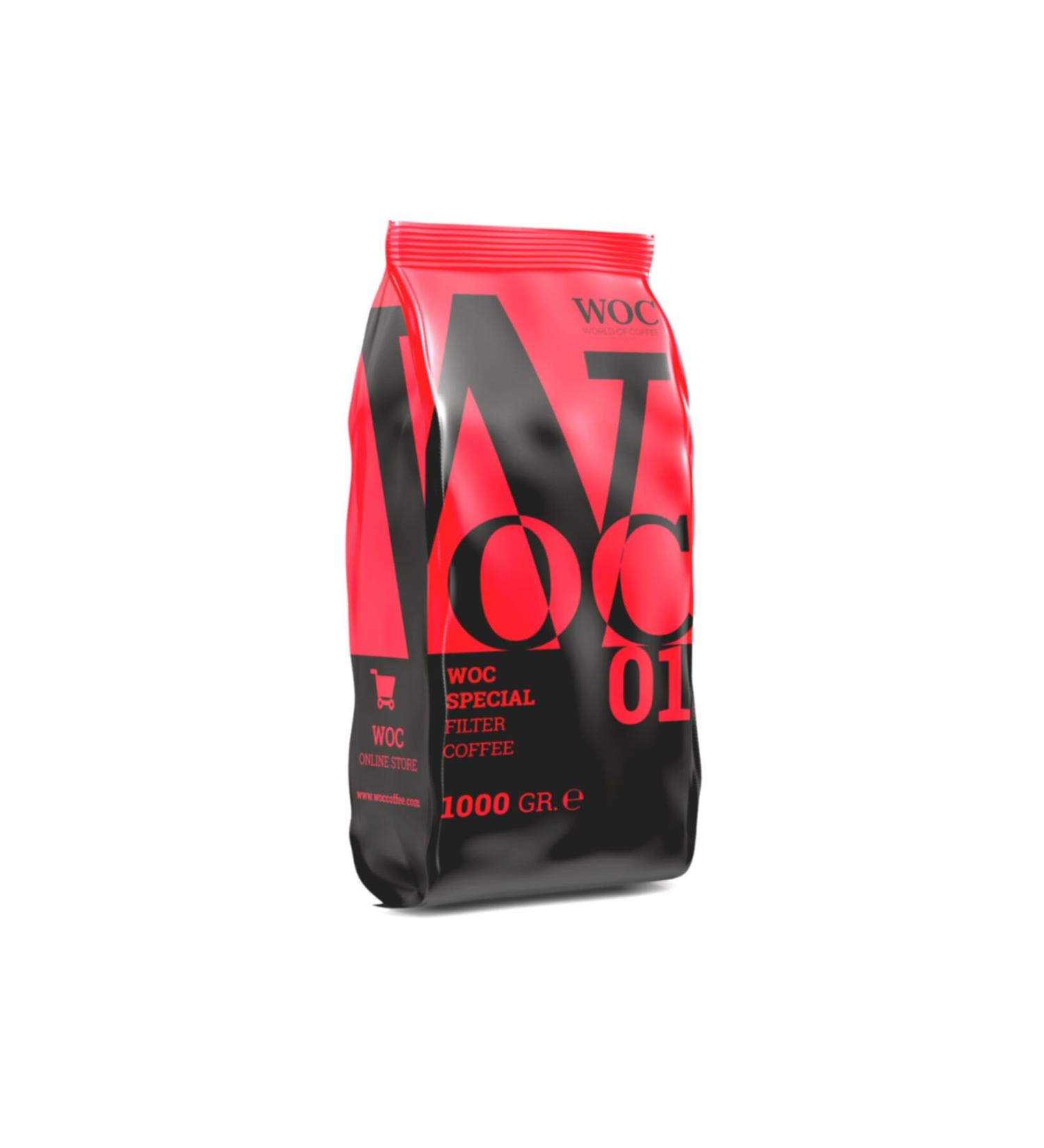 WOC COFFEE 1000gr Woc Special Filter Coffee - Ground