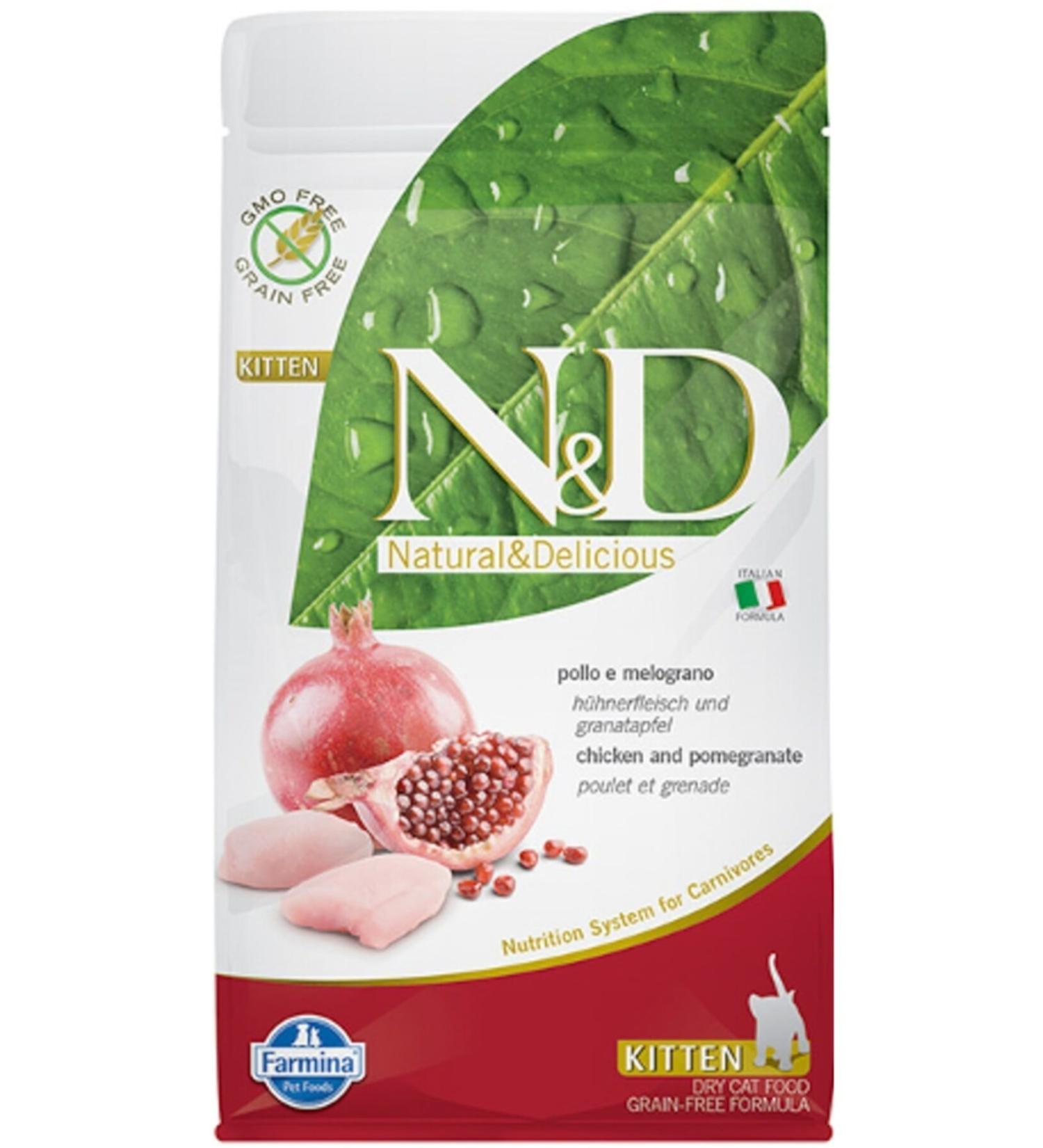 N&D N&amp d Grain-Free Kitten Food 1.5 Kg.