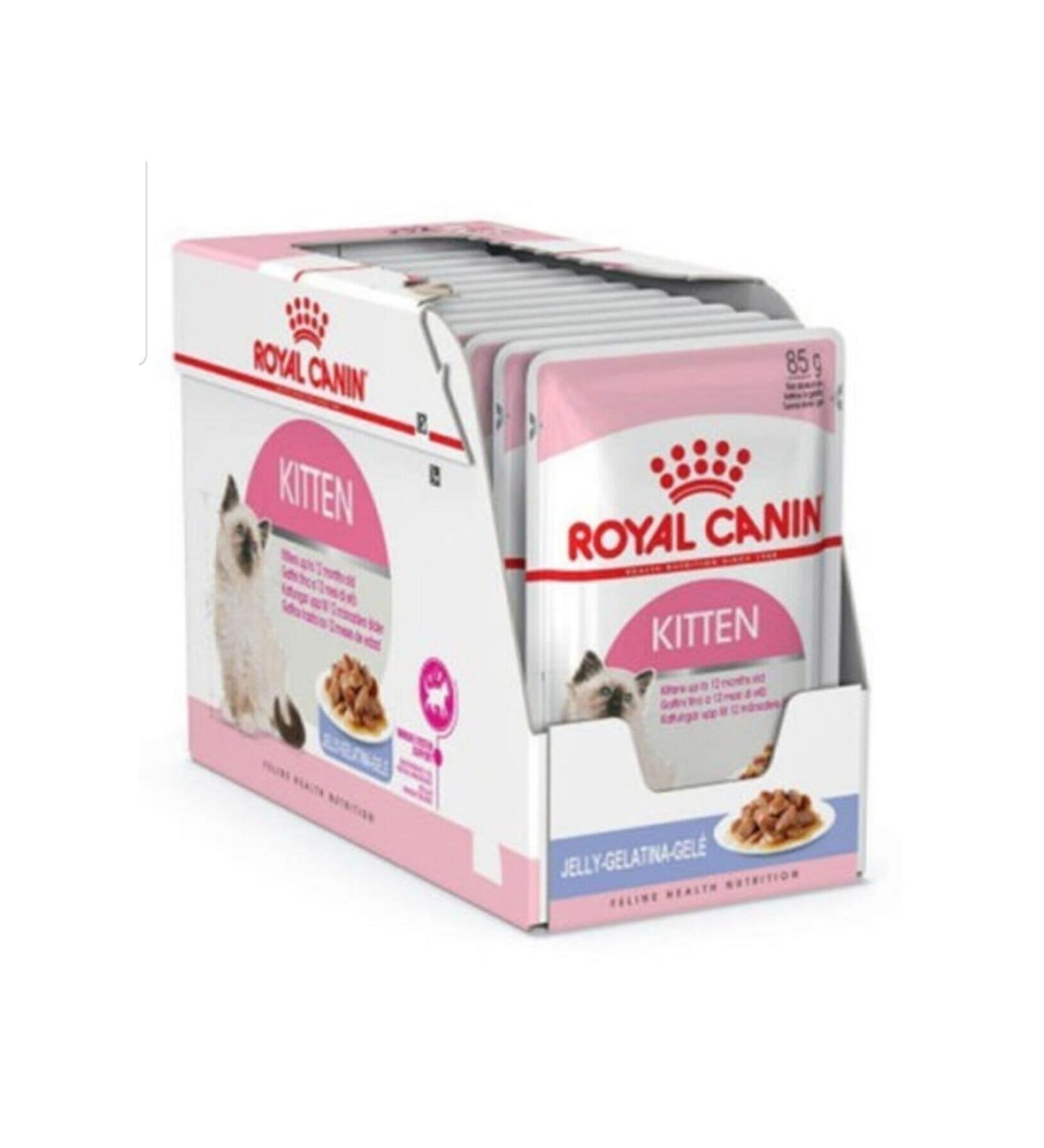 Royal Canin Kitten Instinctive Jelly Wet Cat Food 12 X 85 Gr