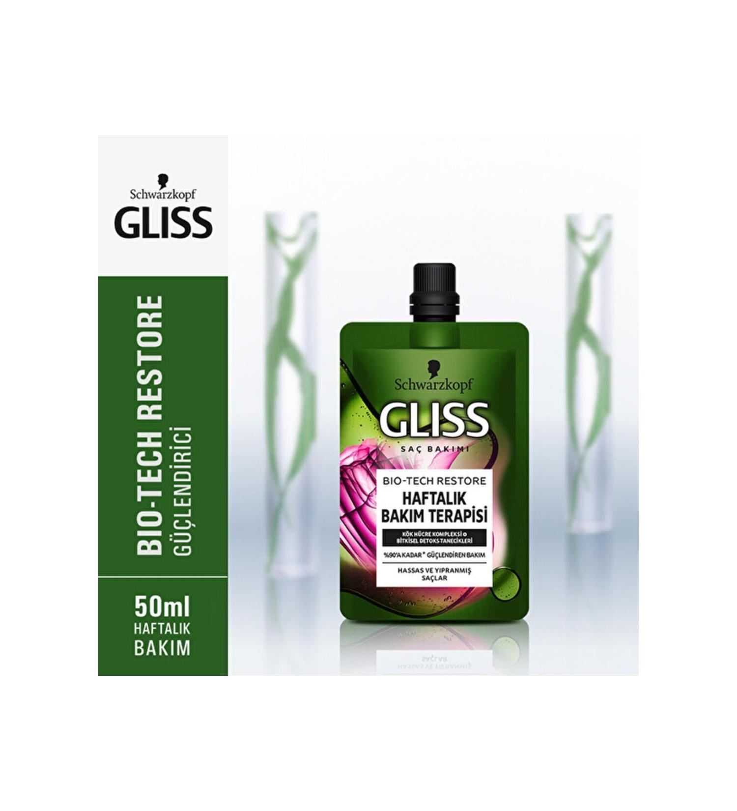 Gliss Brand: Schwarzkopf Bio-tech Weekly Care Therapy 50 Ml Category: Hair Vitamin