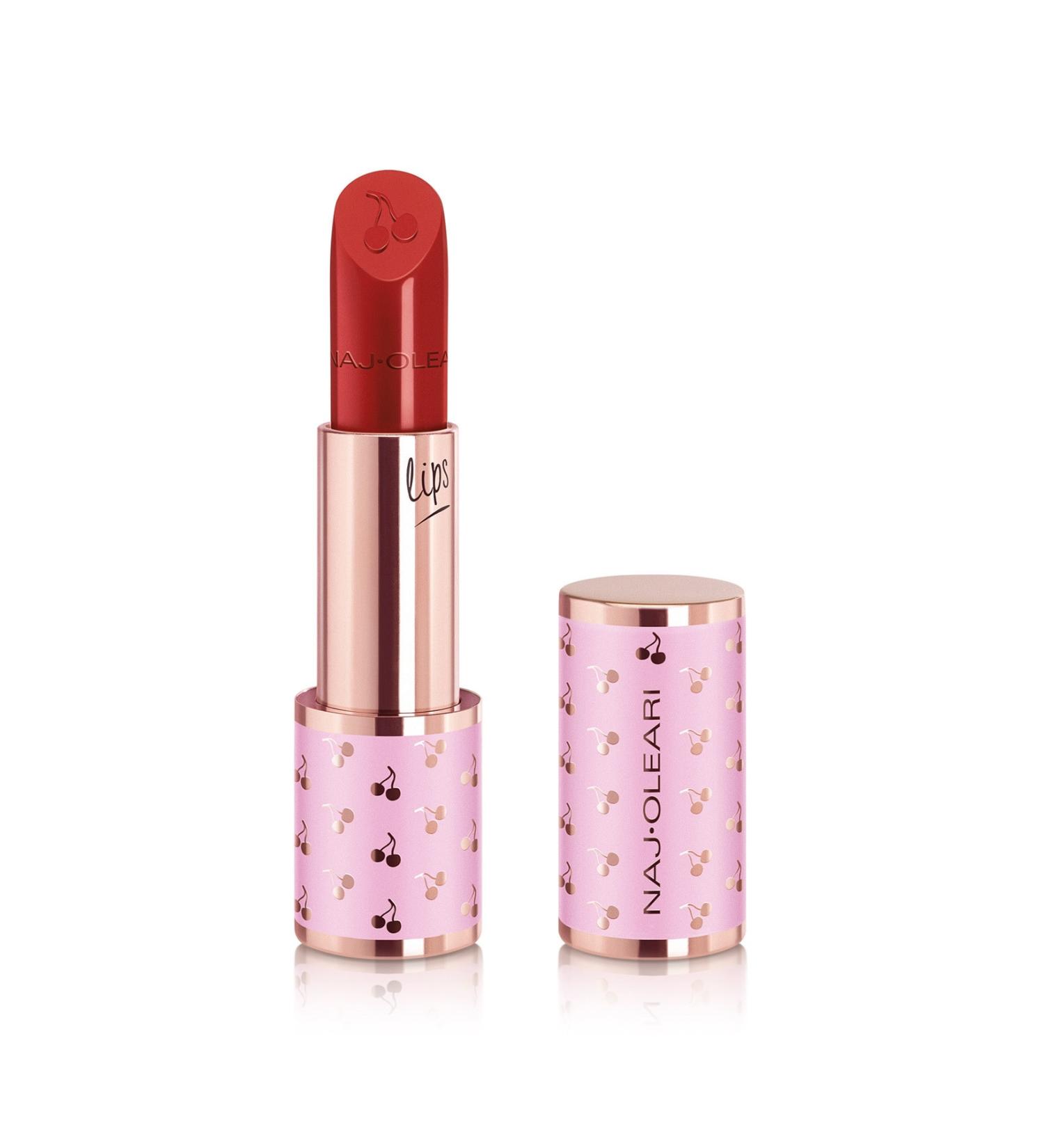 Naj Oleari Creamy Delight Lipstick Cherry Red - Buy Online on GoSupps.com