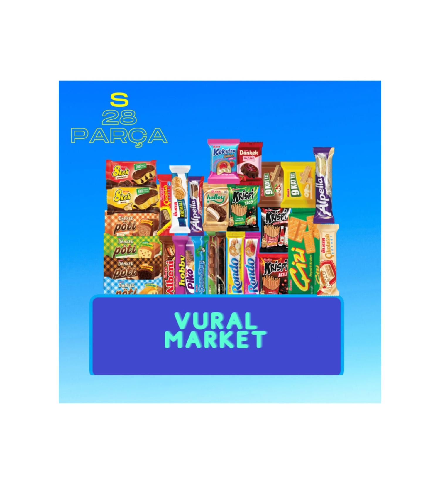 Ulker Economic S Snack Pack 28 Pieces