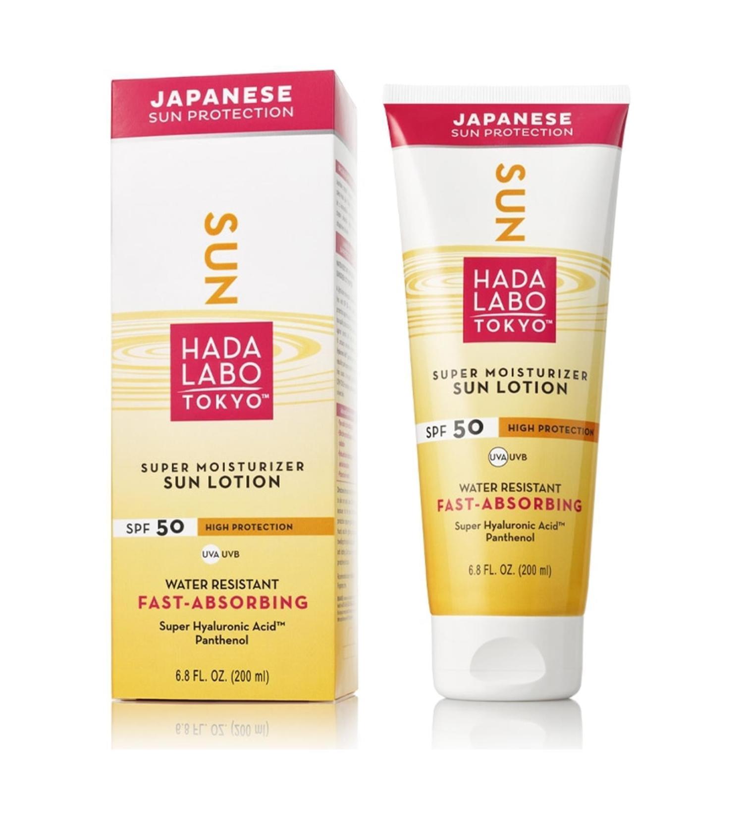 Hada Labo Tokyo Sun Suntan Lotion 50 Spf 200 ml