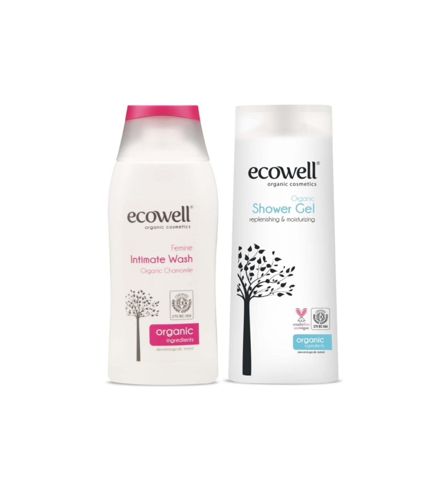 Ecowell Organic Shower Care Set (4672)