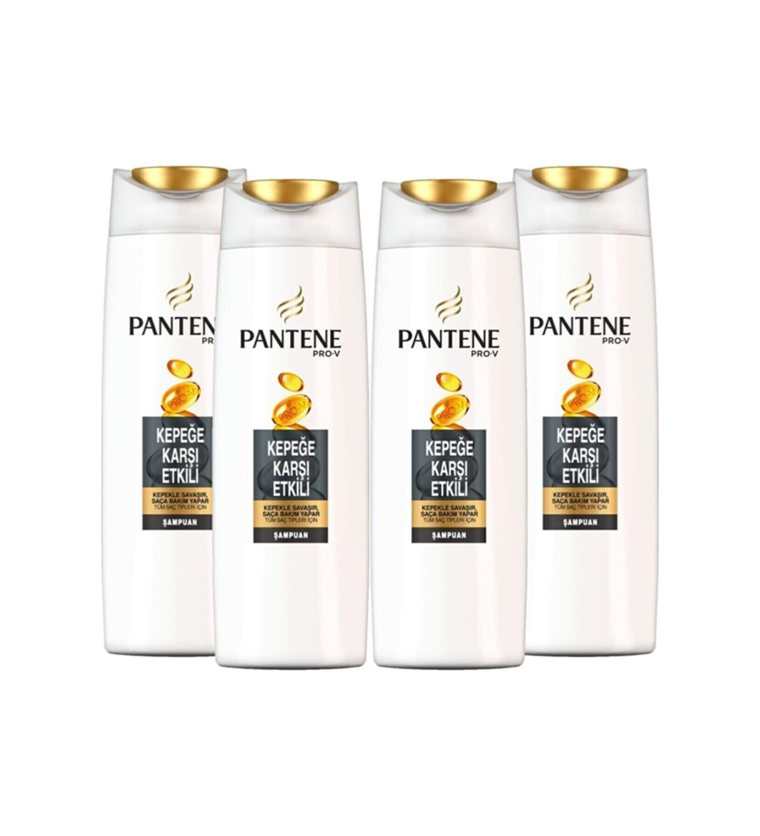 Pantene Shampoo Anti-Dandruff 4 X 500 Ml