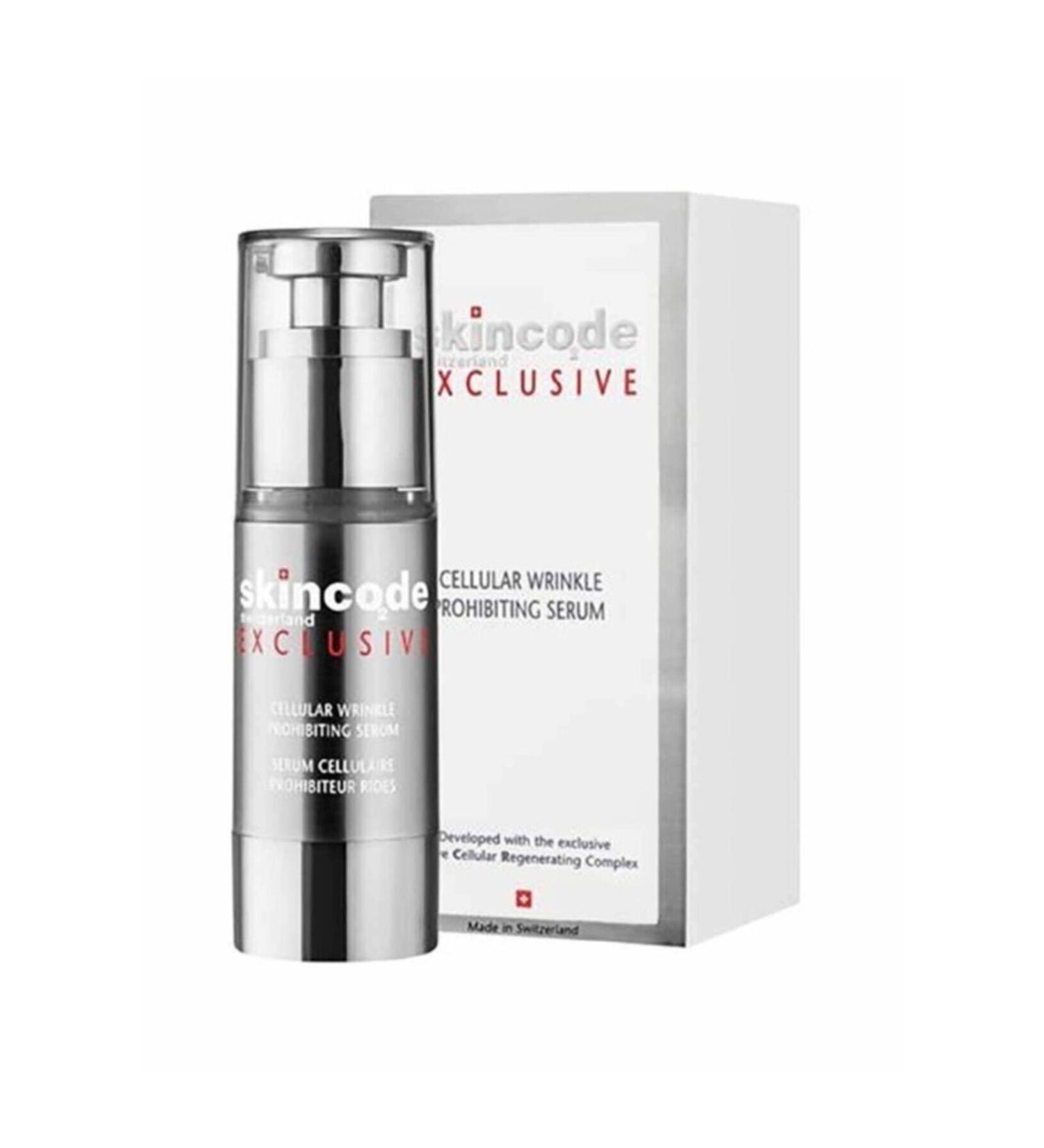 Skincode Anti-Wrinkle Face and Skin Care Serum - Cellular Wrinkle Prohibiting Serum 30 ml