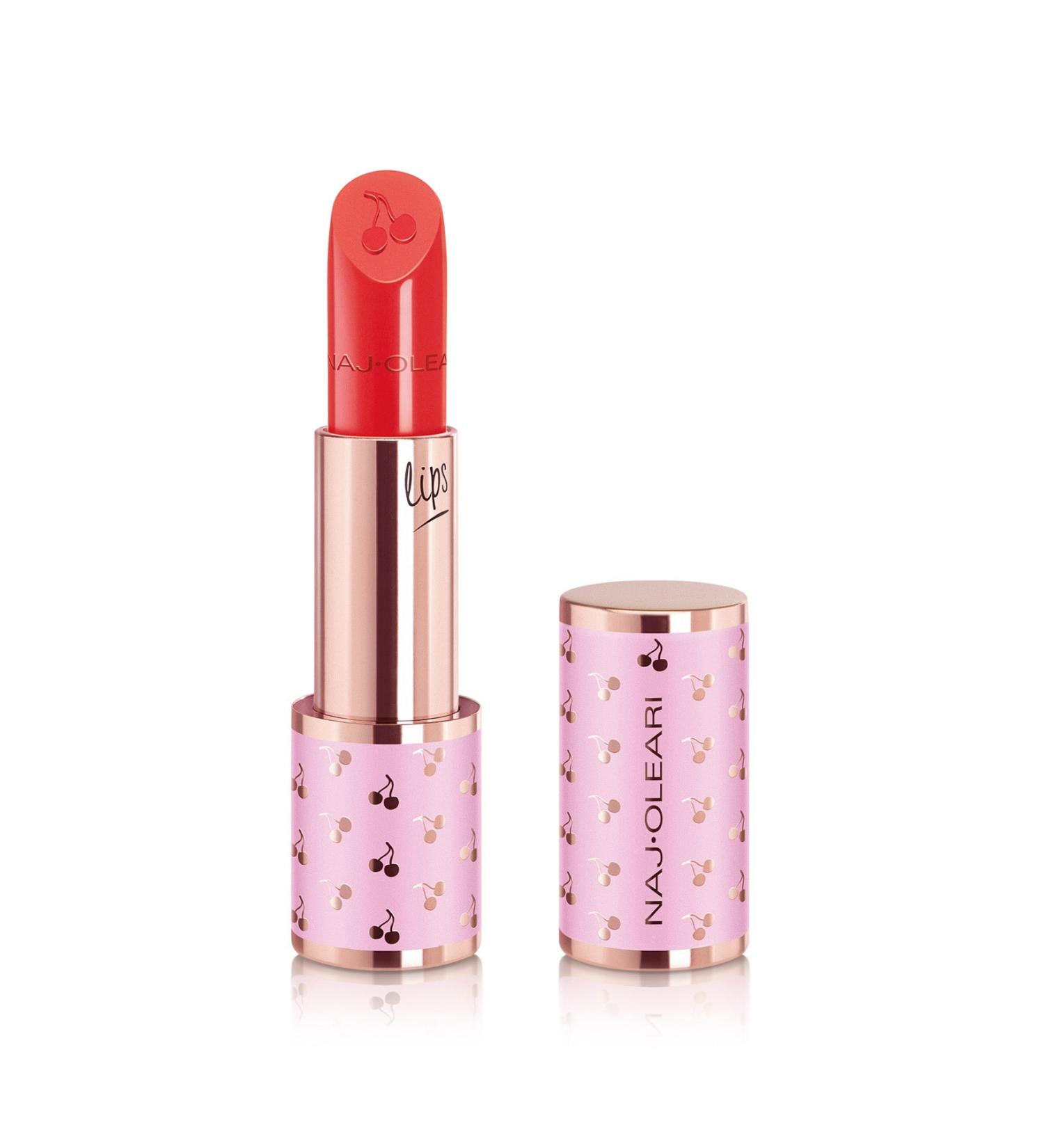 Naj Oleari Creamy Delight Lipstick Coral Red - Buy Online on GoSupps.com