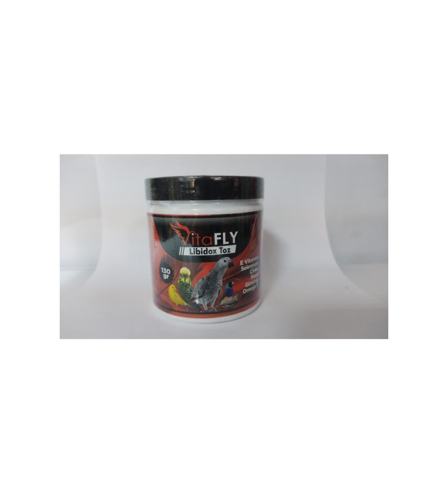 Fly Vita Libidox-powder 130 gr Vitamin E Selenium And Zinc