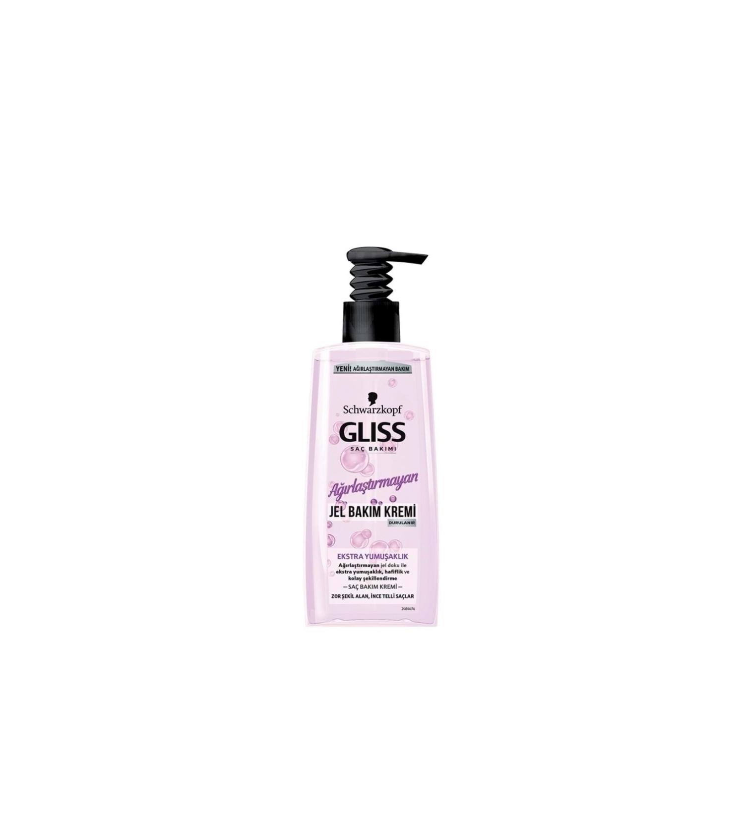 Gliss Weightless Gel Hair Care Conditioner Extra Softness 3838824364148