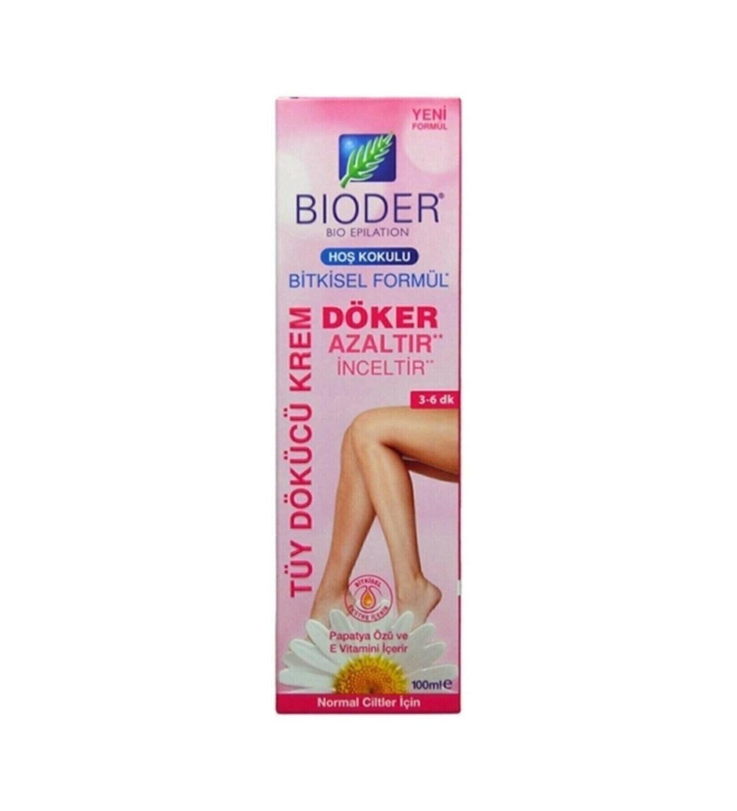 Bioder Hair Removal Cream 100 Ml
