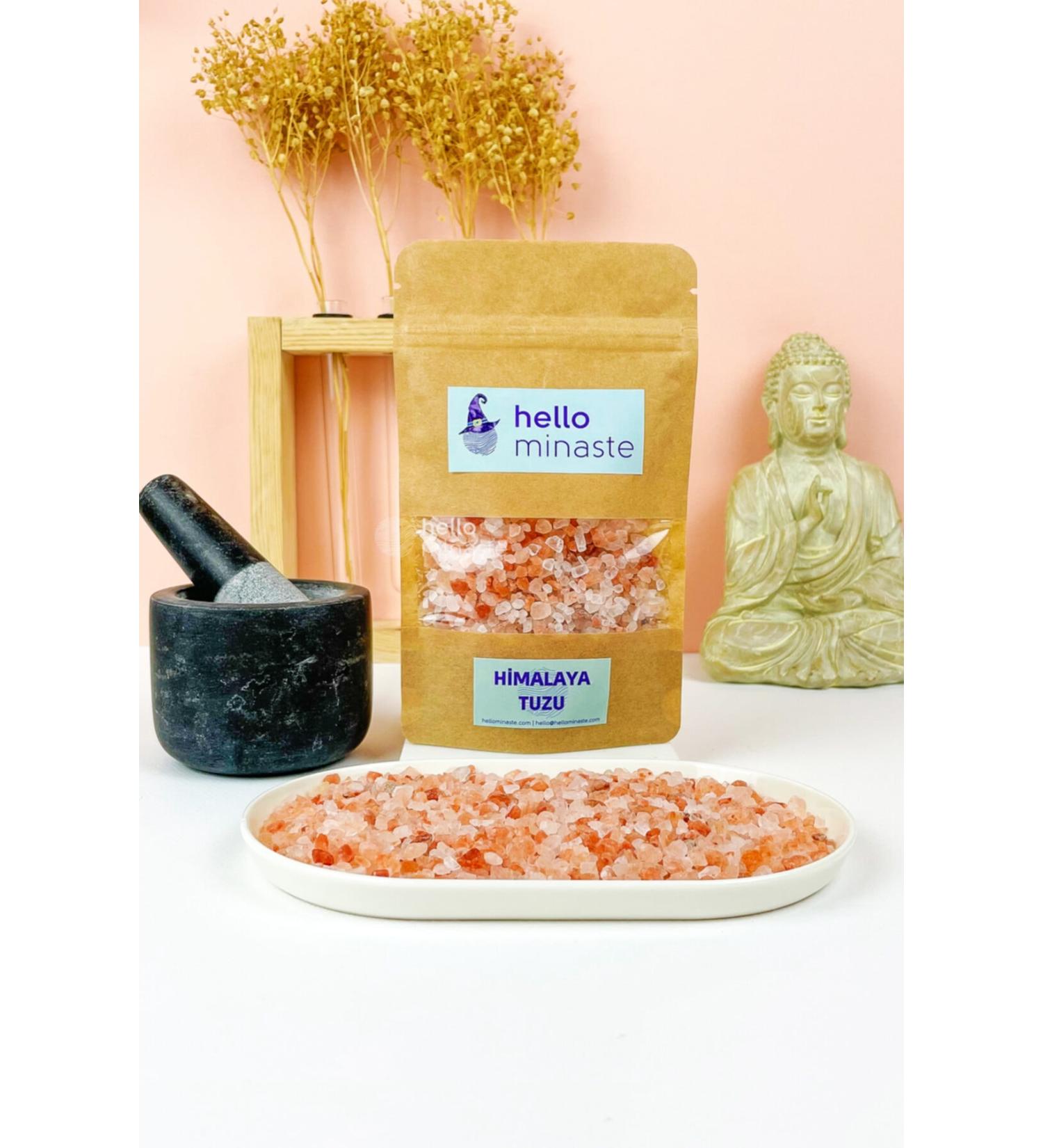 Hello Minaste Himalayan Salt Pink Granules - 500 Gr