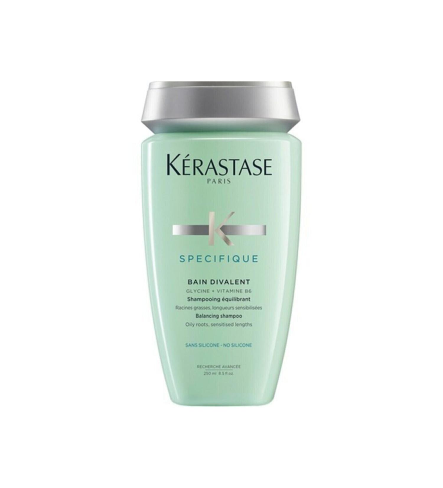 Kerastase Paris Specifique Bain Divalent Shampoo Balancing For Oily Hair 250 Mll - New