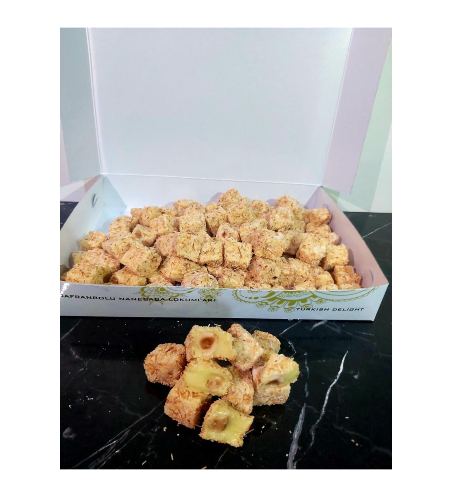 NaneBaba Safranbolu Kadayifli Turkish Delight 1 Kg