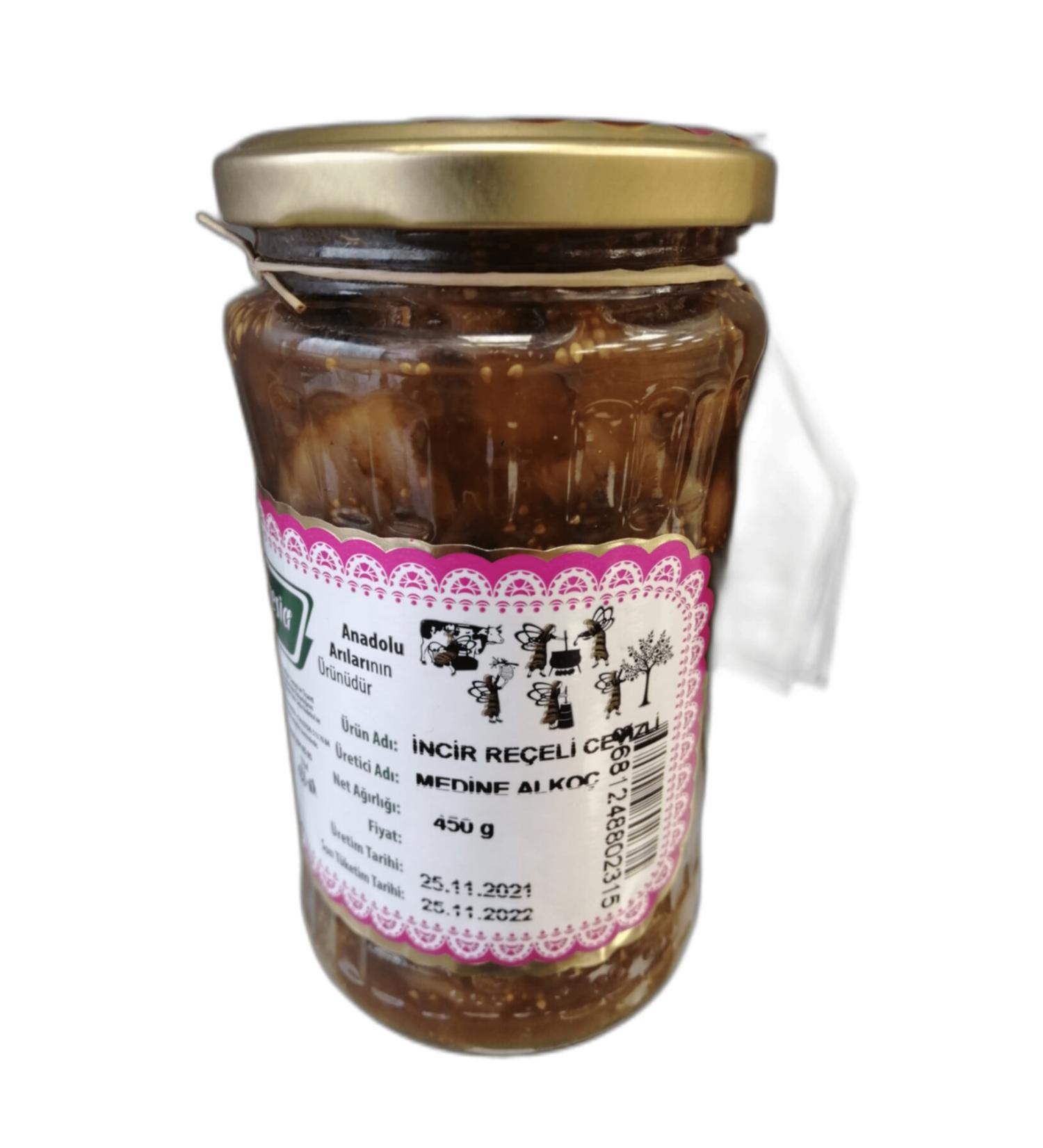 Amesia Fig Jam (with walnuts) 450 gr
