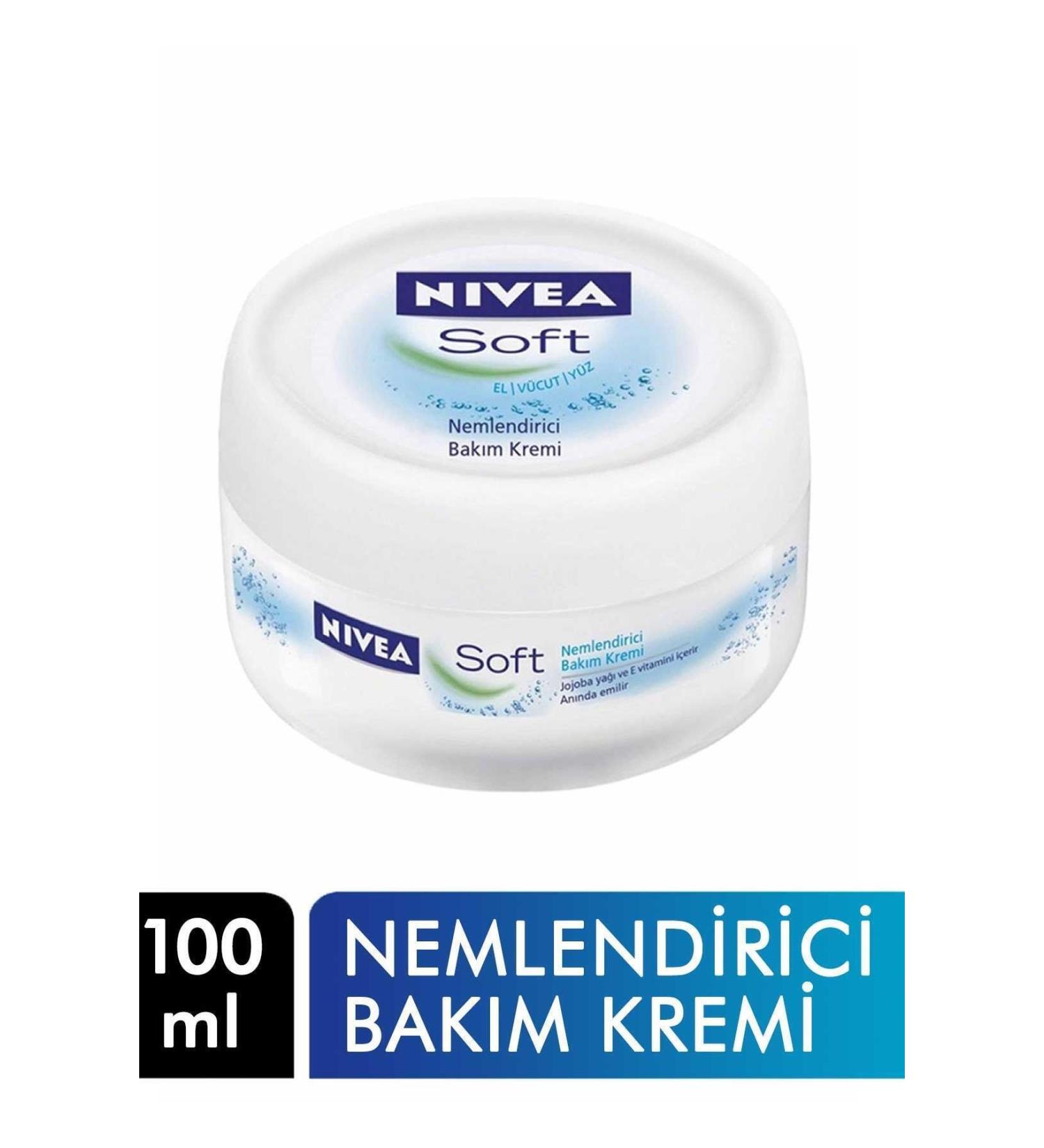 NIVEA Brand: Soft Care Cream 100 Ml Moisturizer 4005900009135 Category: Face Cream