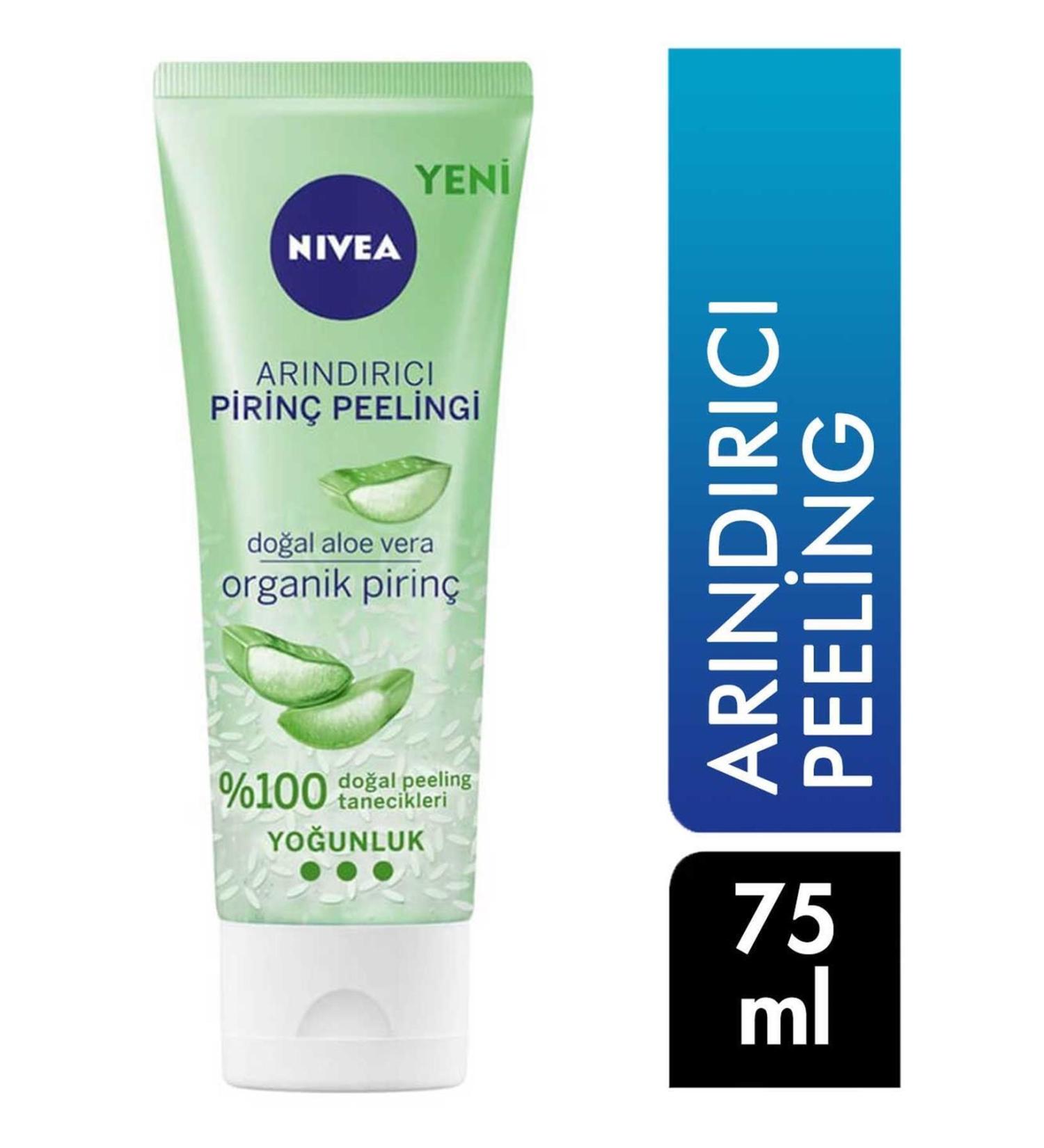NIVEA Brand: Purifying Organic Rice Peeling 75 Ml Natural Aloe Vera 4005900649027 Category: Face Care