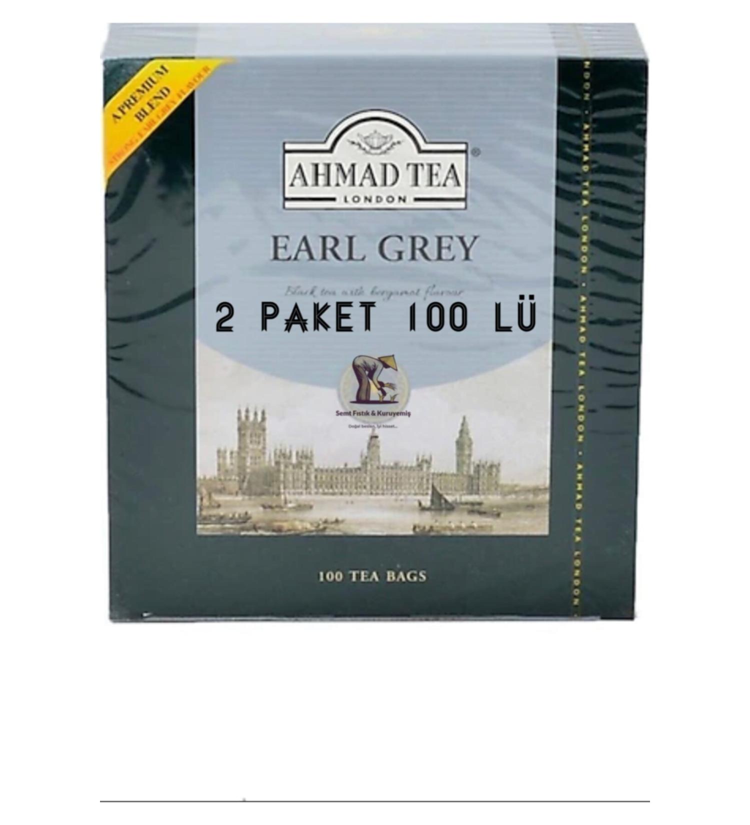ahmad tea london Ahmad Tea Eraly Gray 200 Pieces (Original)