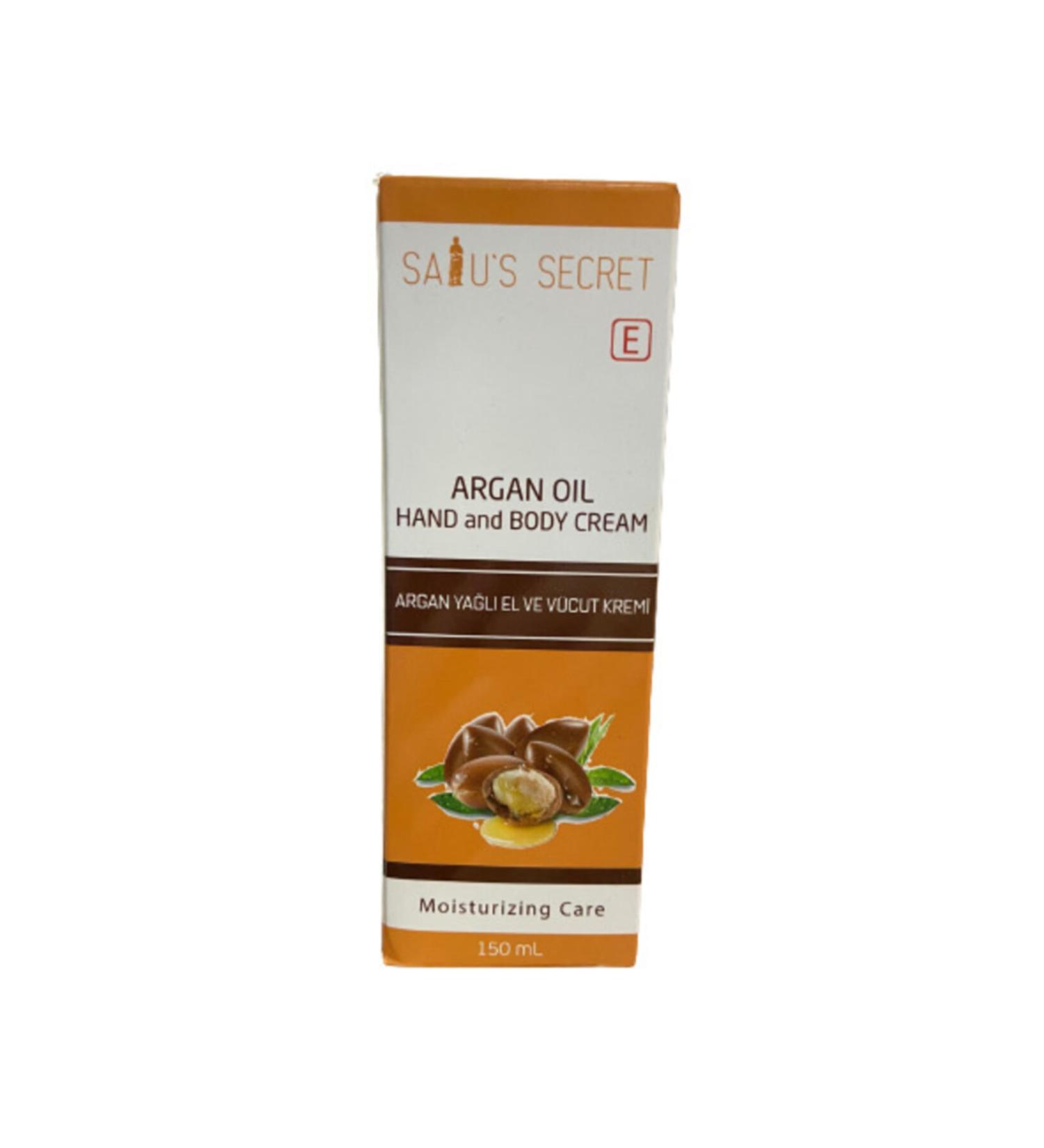 SALUS Secret Argan Oil Hand and Body Cream