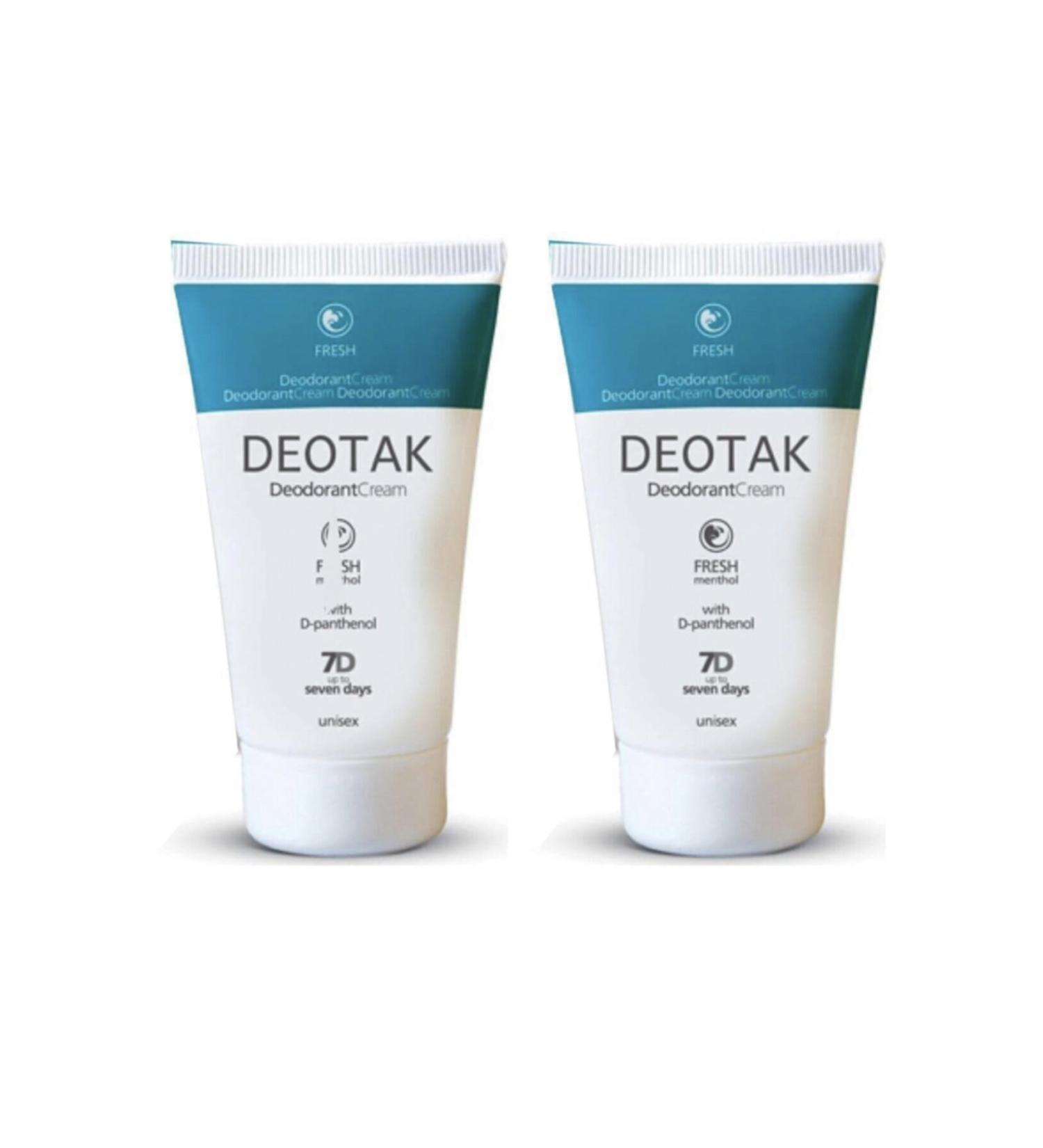 Deotak Cream Fresh 35 Ml X 2 Pieces