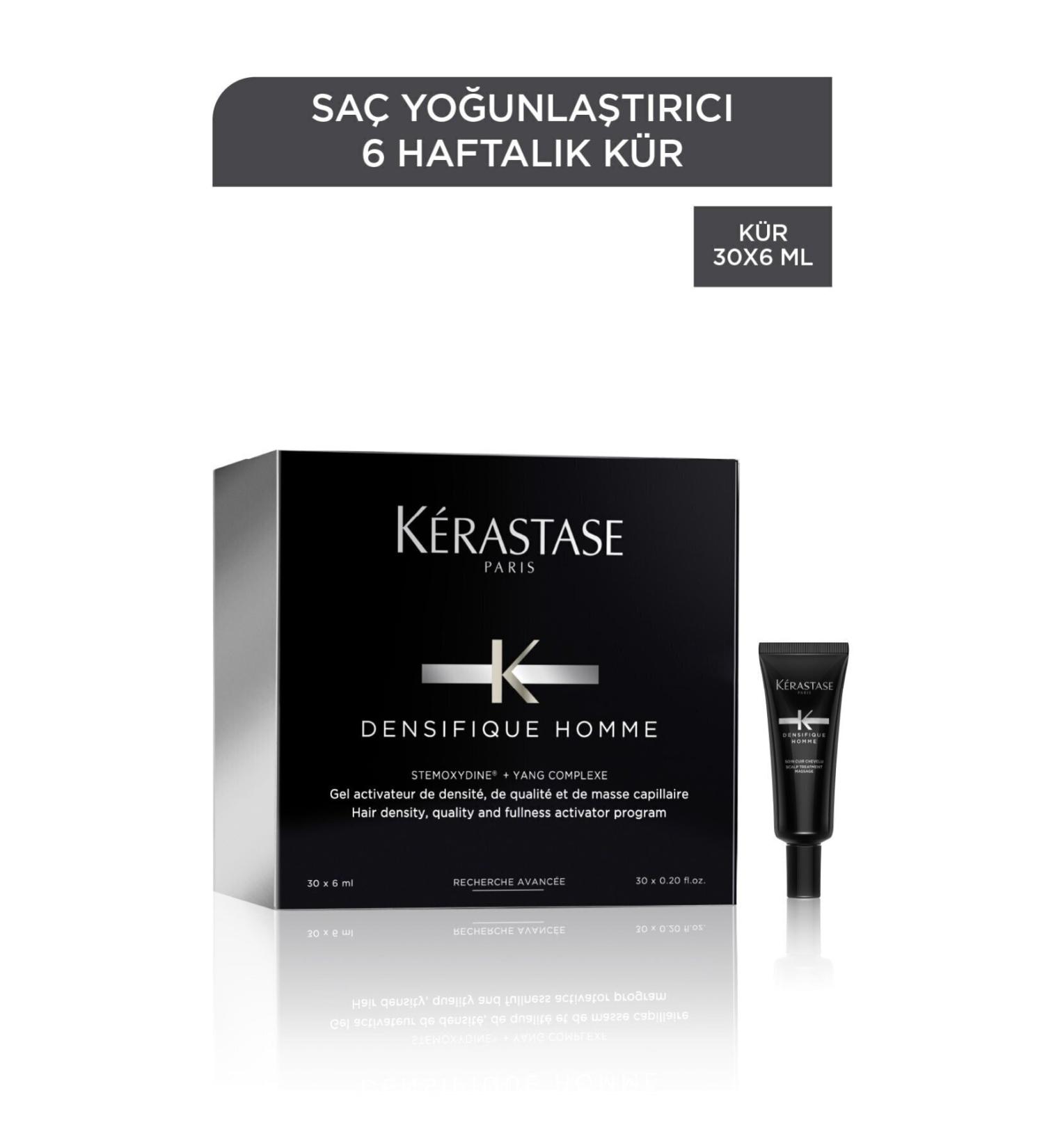 Kerastase Densifique Homme Men's Hair Growth Supporting Serum 30x6 Ml Eva.