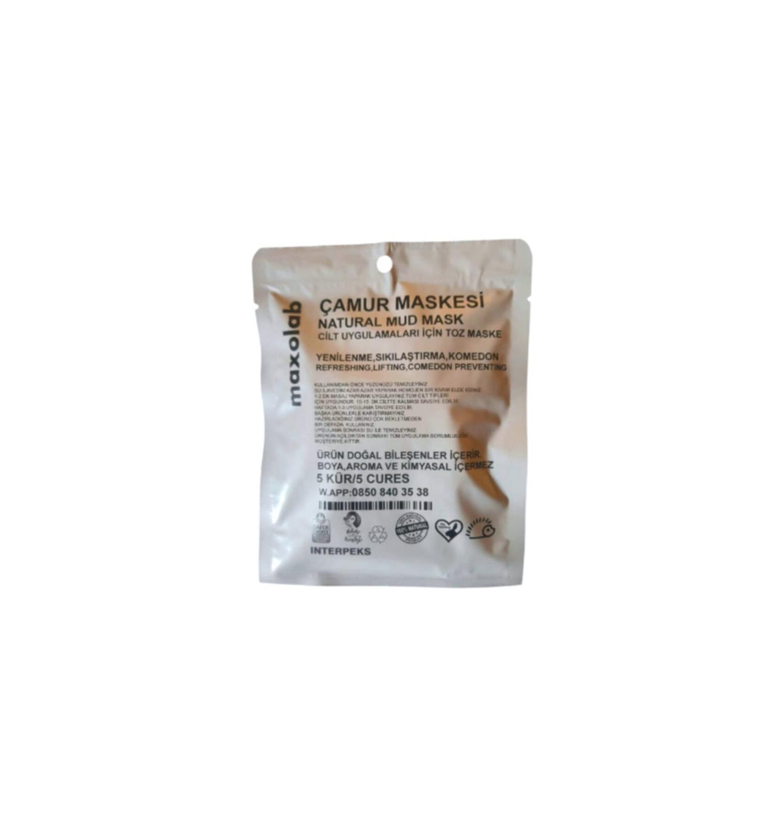 maxolab Mud Mask 5 Pack Powder
