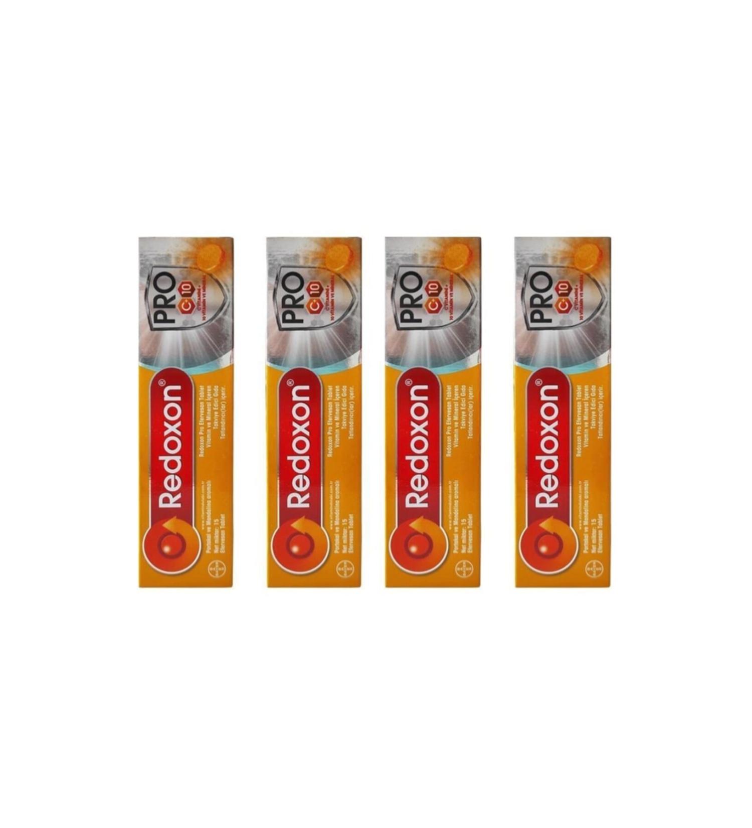 Redoxon Pro 15 Effervescent Tablets 4 Pieces
