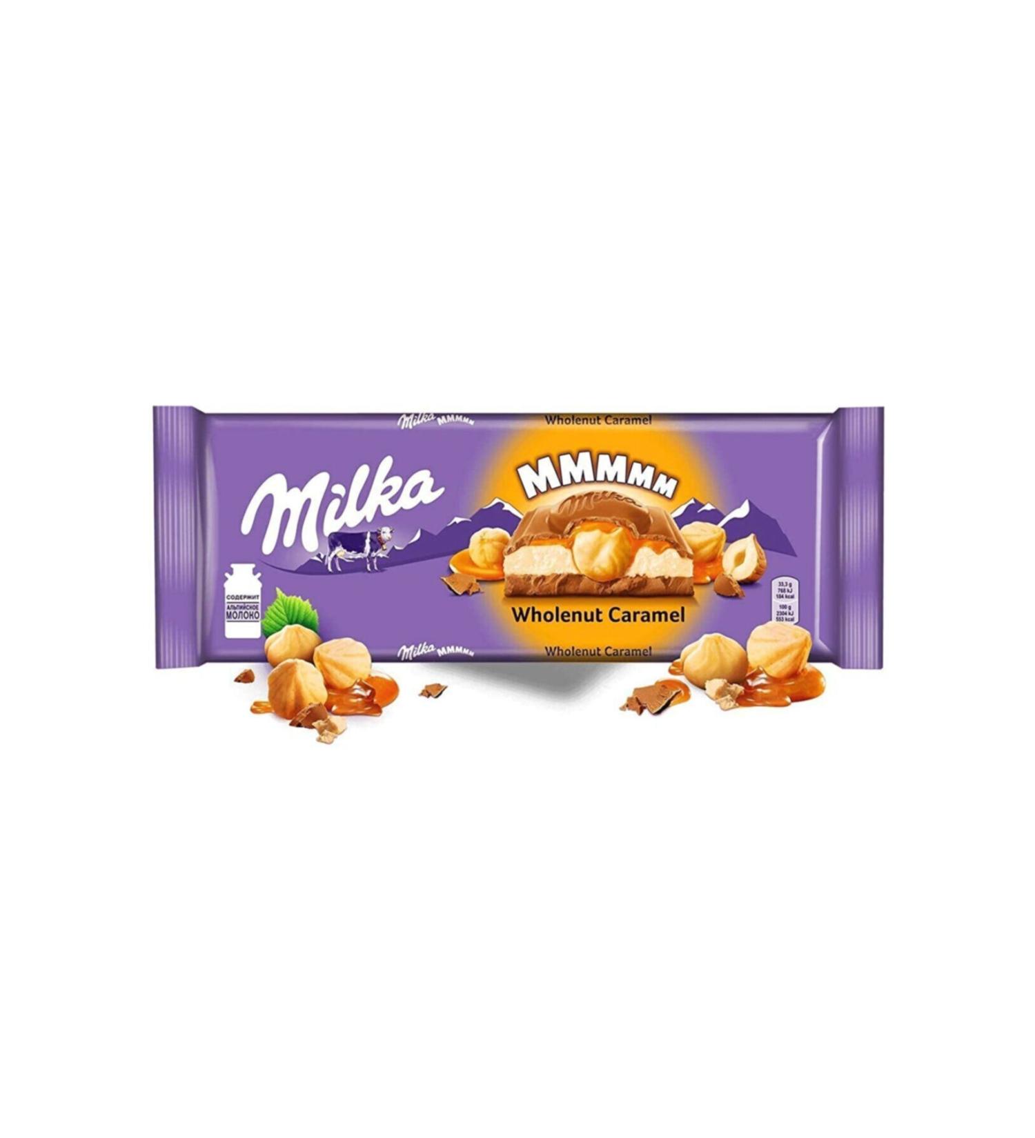 Milka 5 Pieces Mmmax Wholenut Caramel 300 Gr.