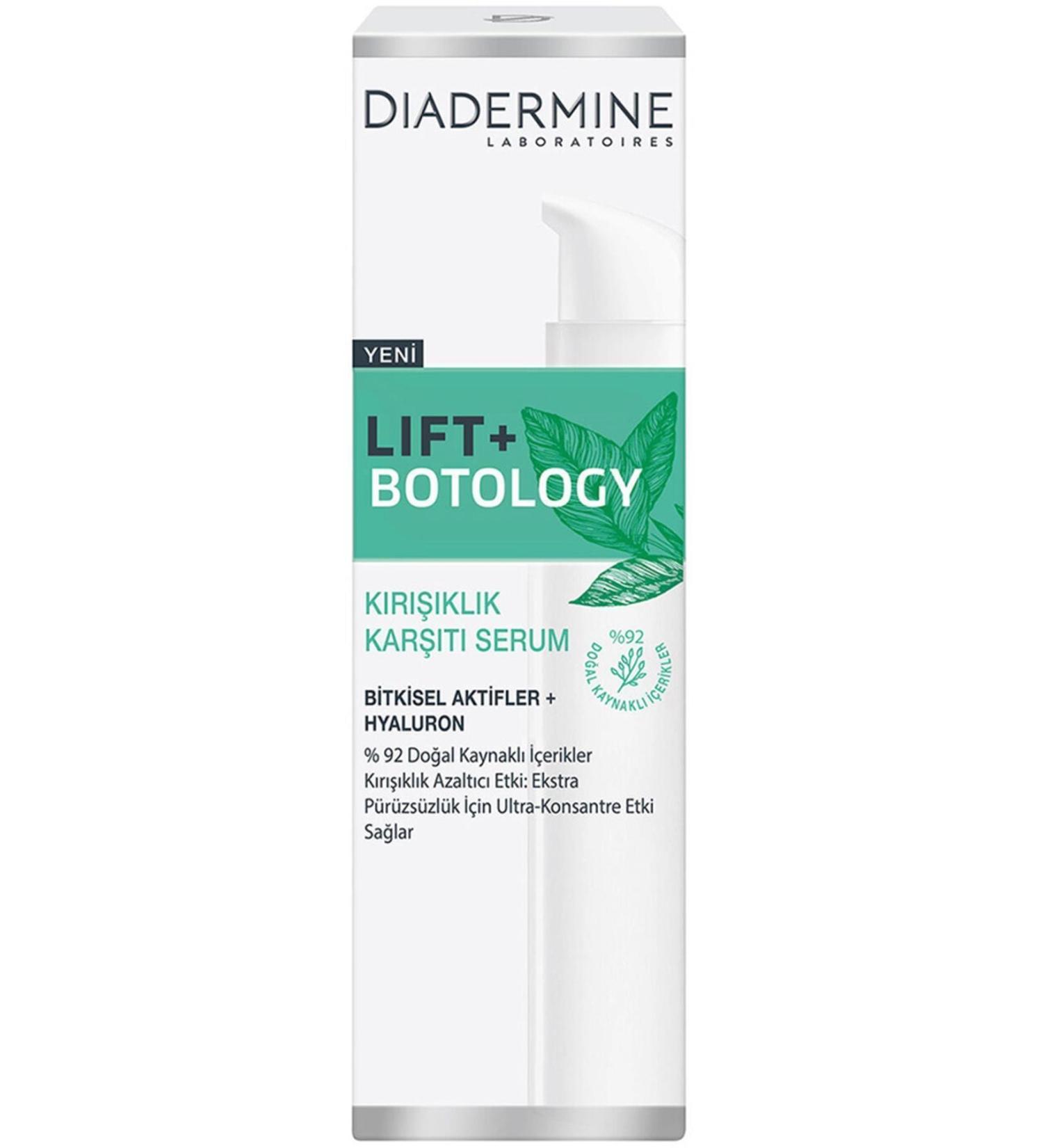 Diadermine Lift+botology Anti-Wrinkle Eye Cream 15 Ml.+serum 40 Ml. Natural - Buy Online on GoSupps.com